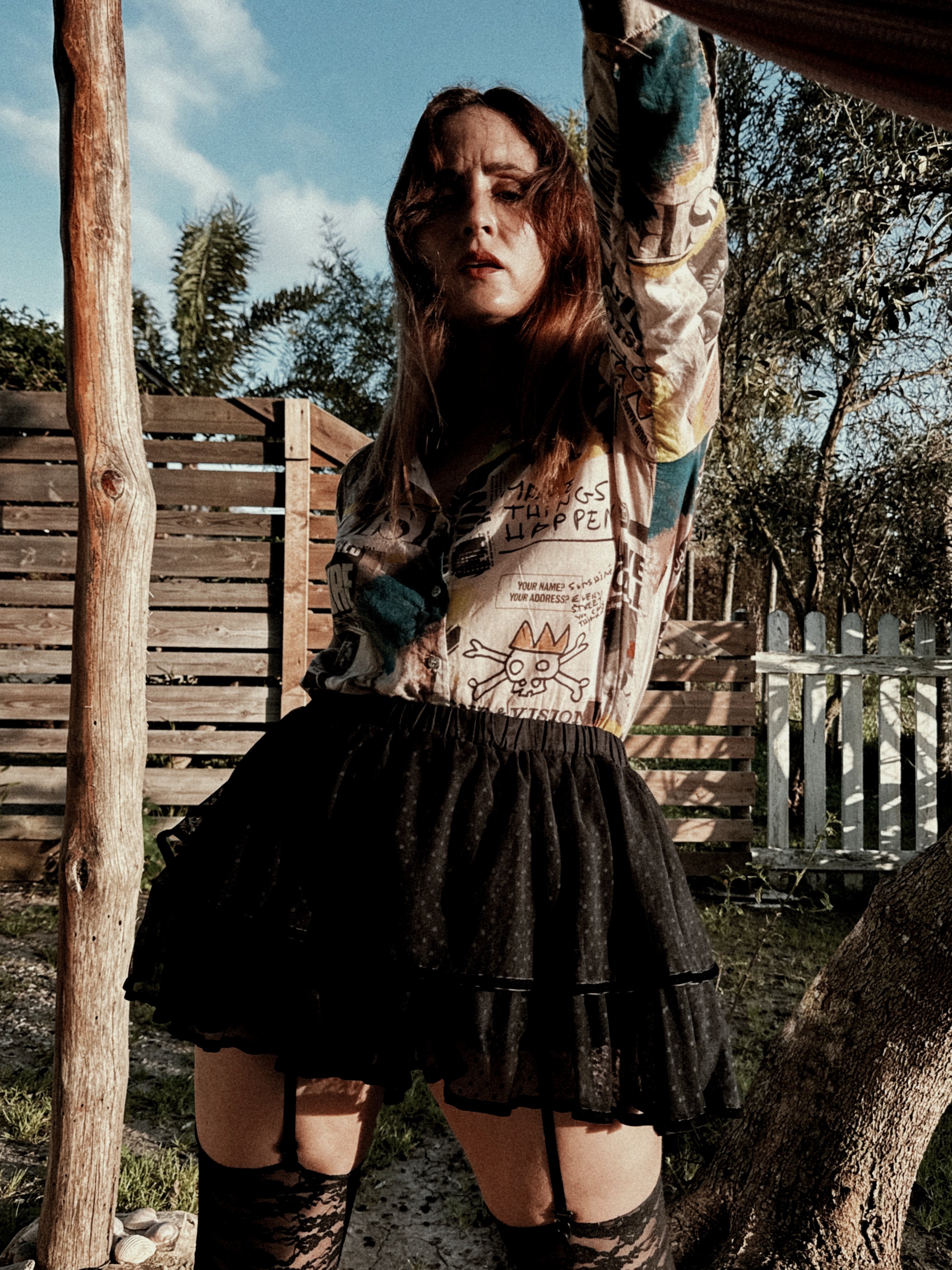 Camisa periódico Desigual (T.S)