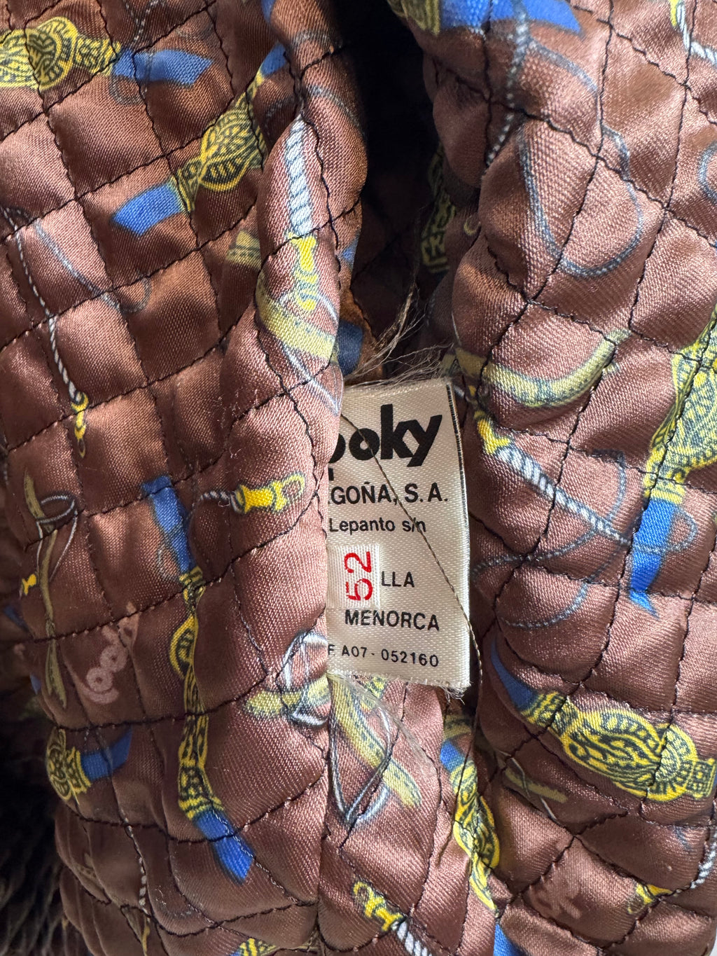 Abrigo vintage 100% piel ovina nacional