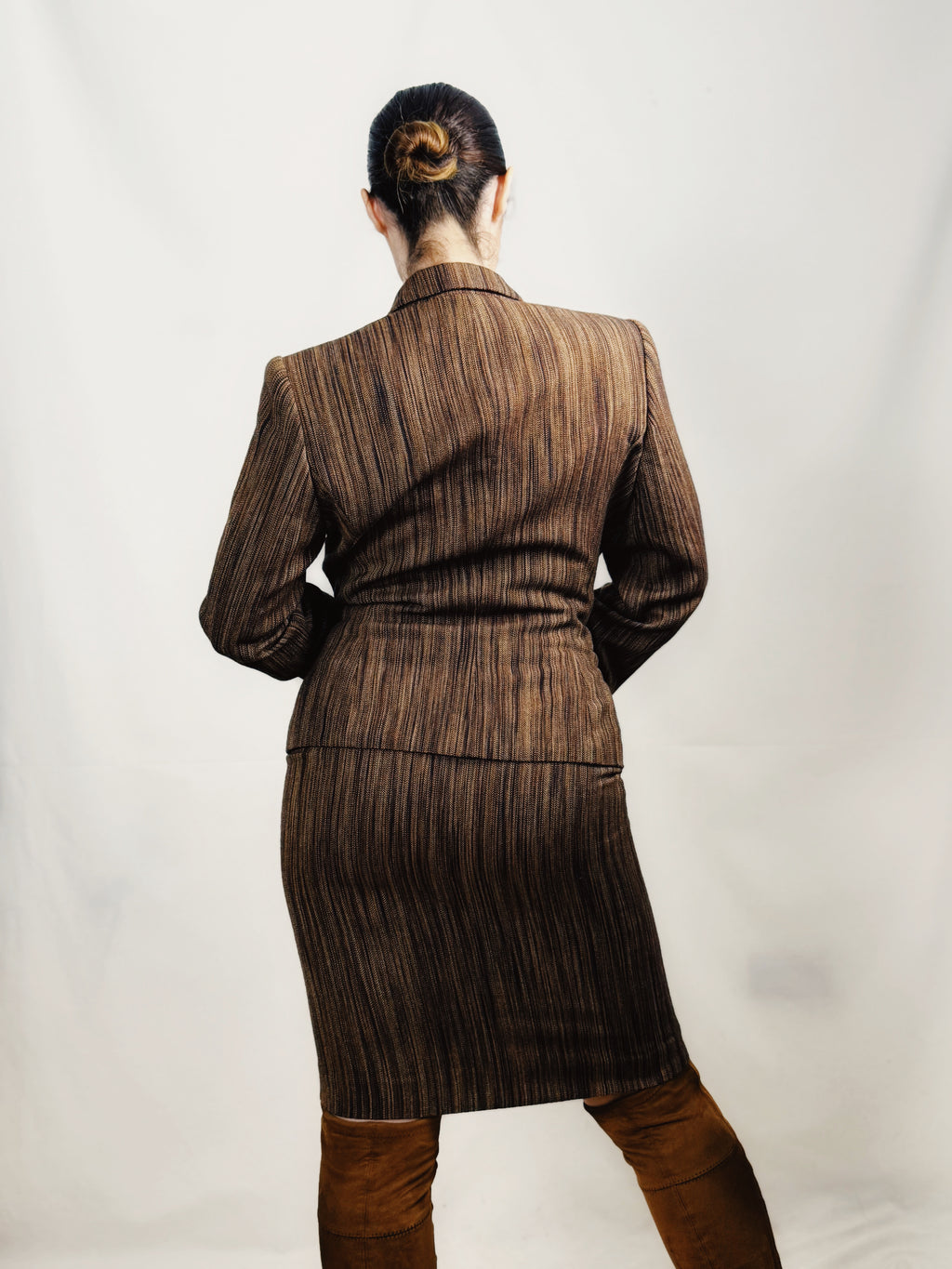 Traje de falda Kina Fernández cachemira