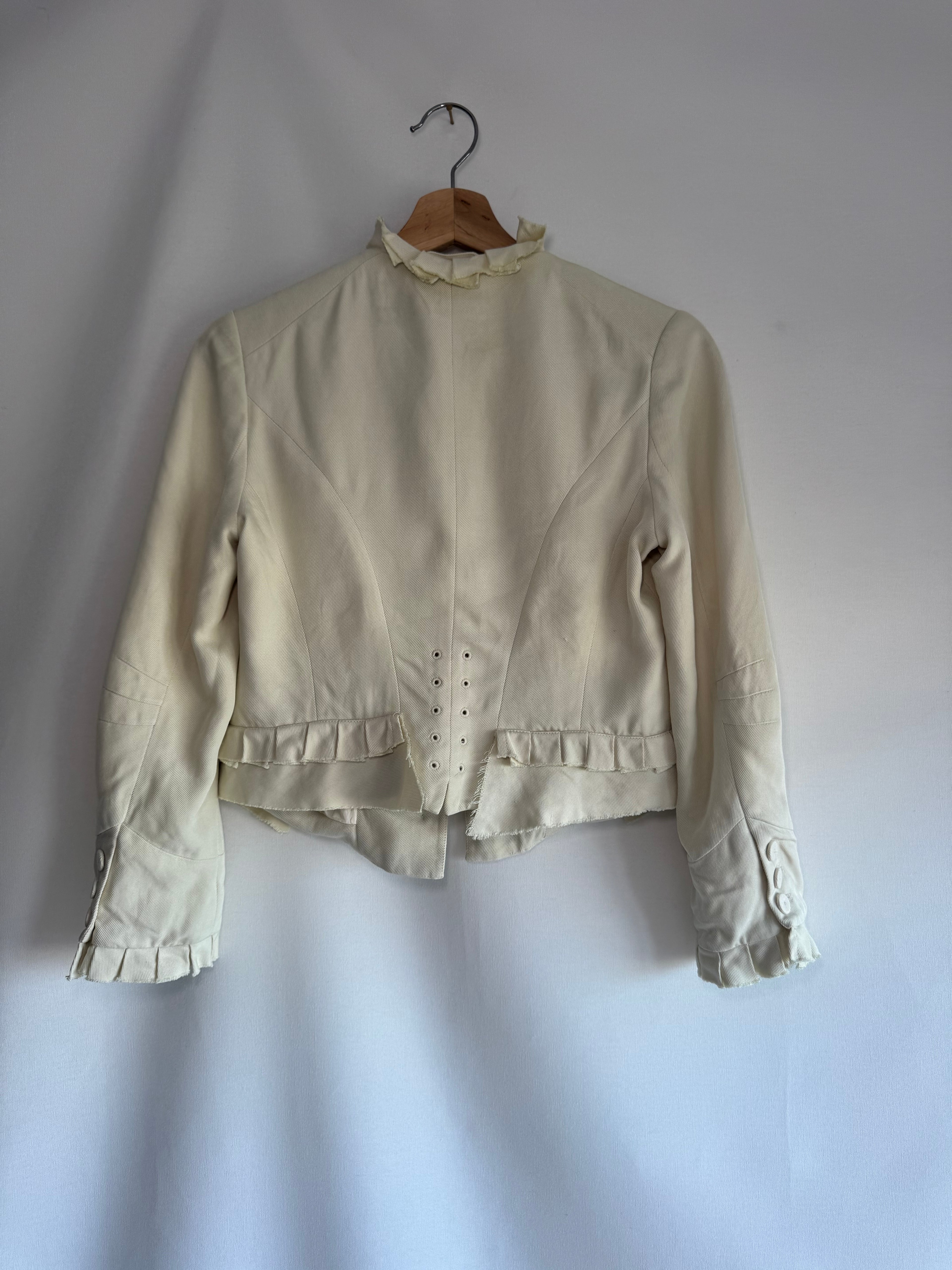 Chaqueta de seda estructurada Kate Moss TopShop 2007