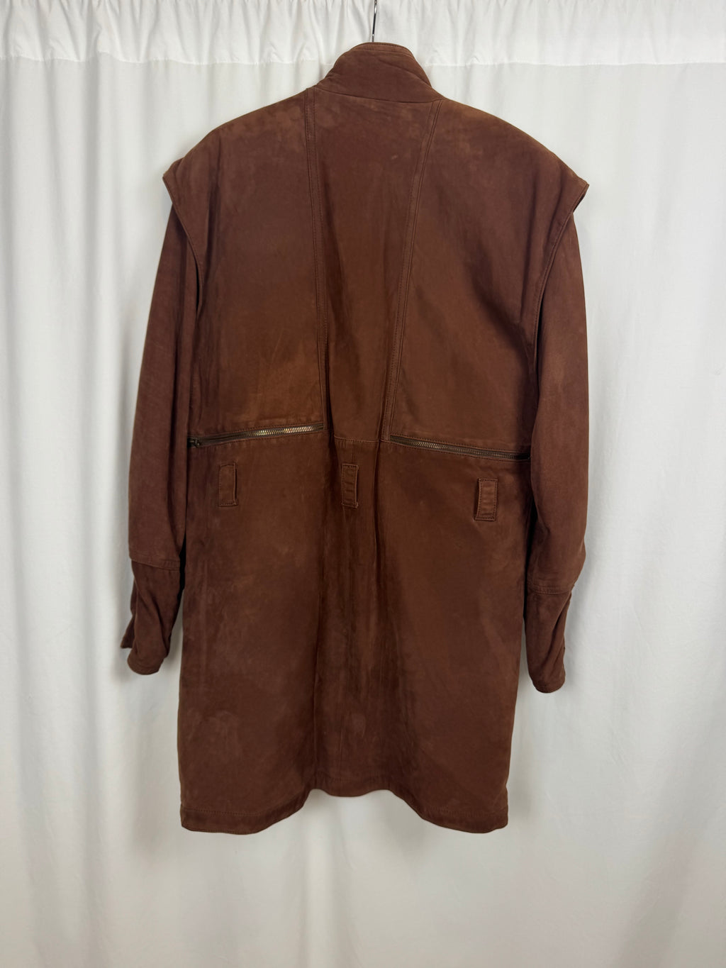 Abrigo vintage 100% piel ovina nacional