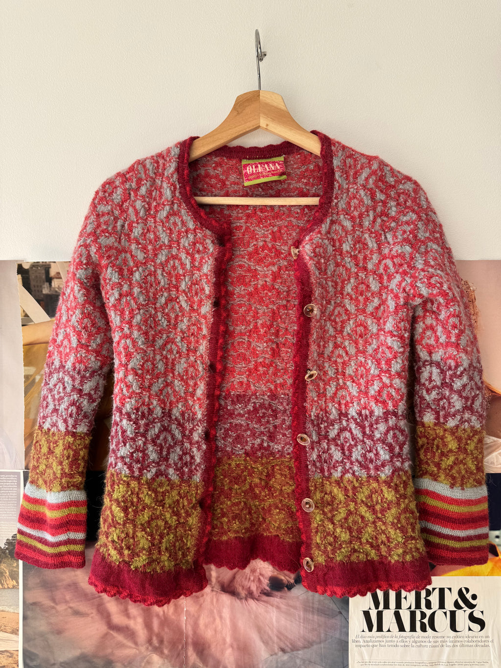 Cardigan alpaca Oleana