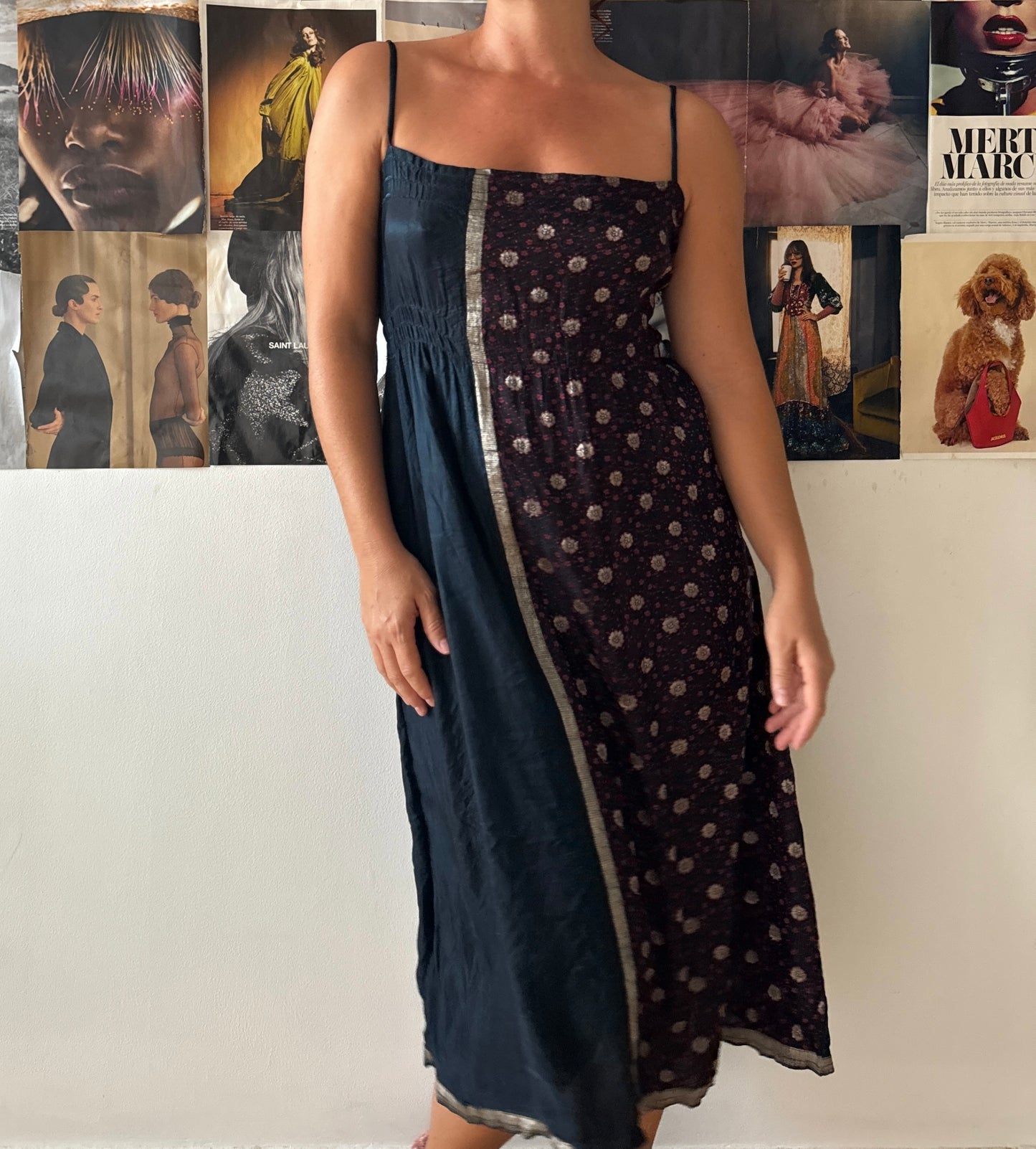 Vestido seda