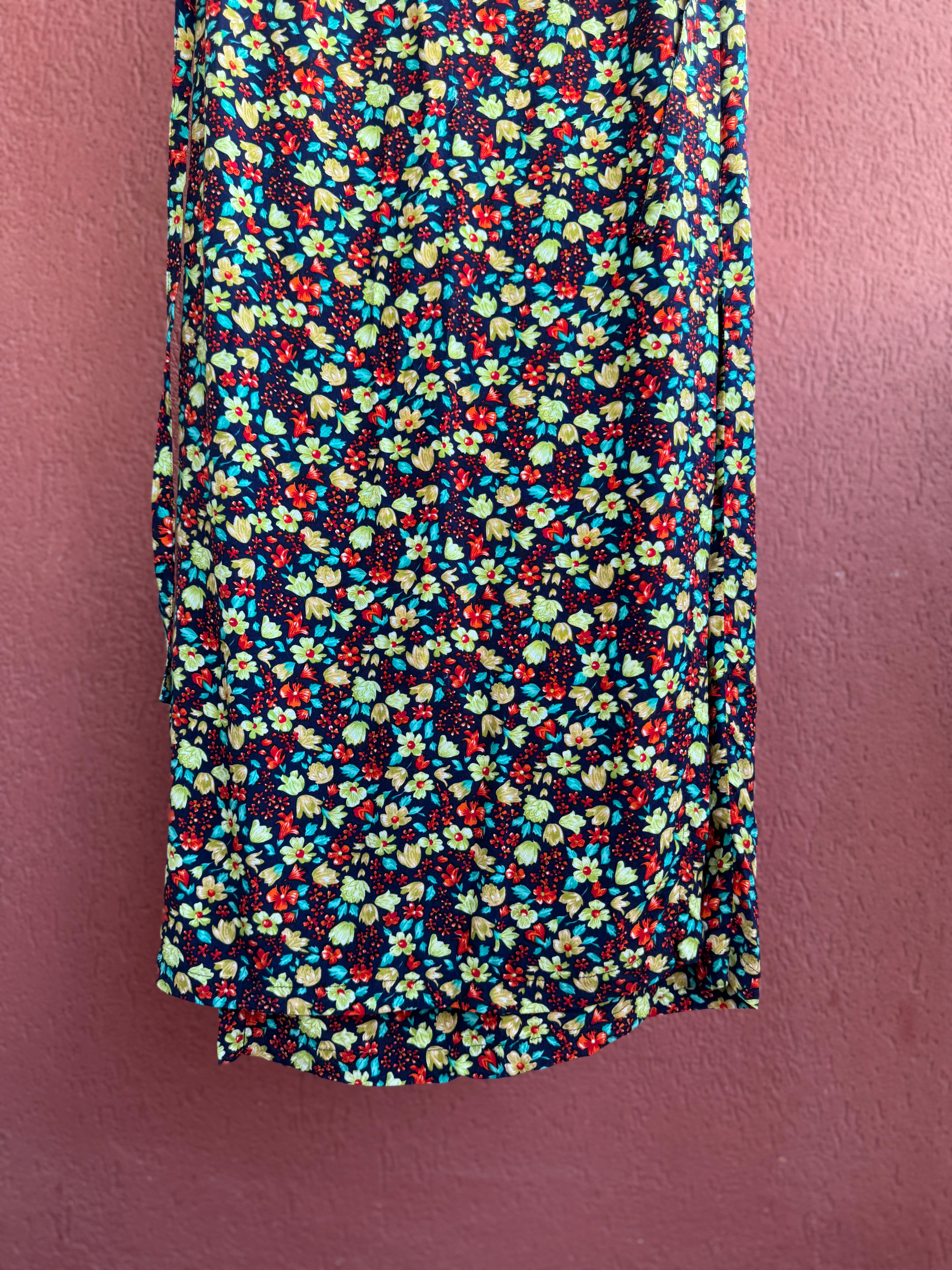 Falda pareo vintage flores