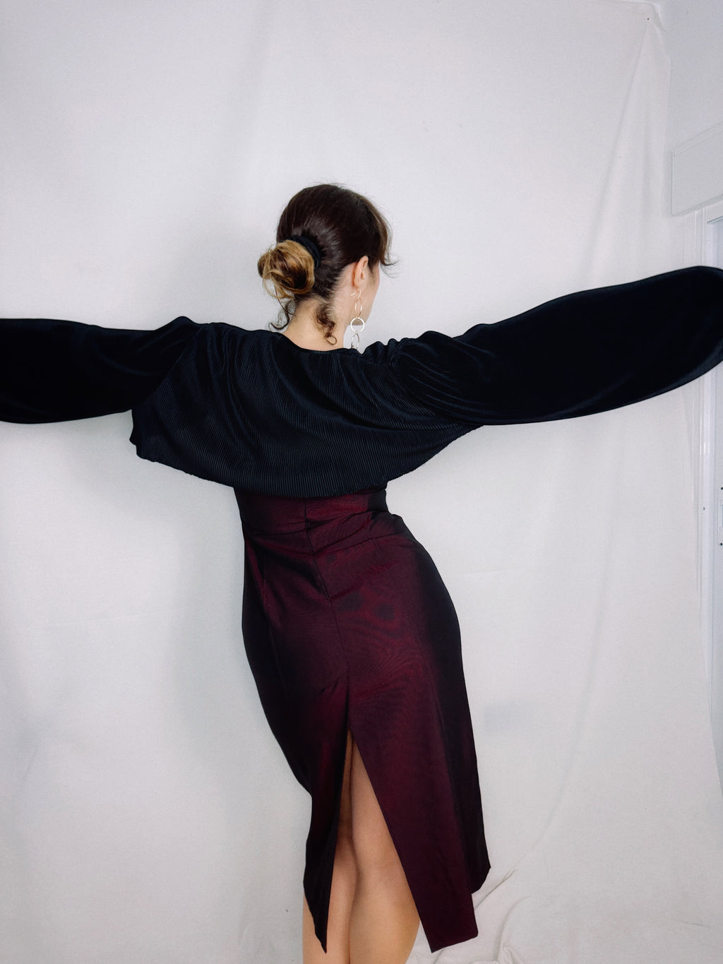 Mangas plisadas Sergio Ferrazzi