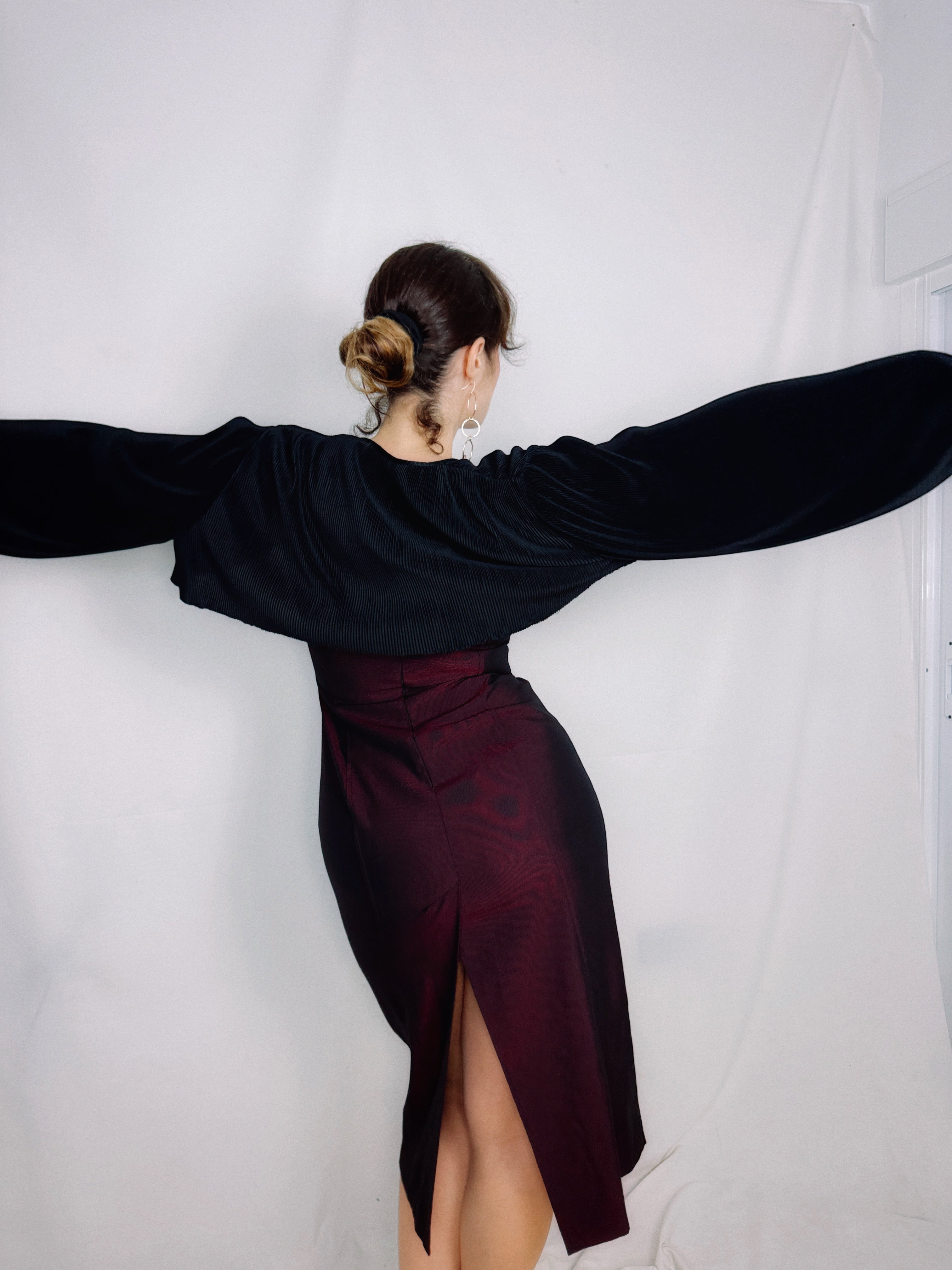 Mangas plisadas Sergio Ferrazzi