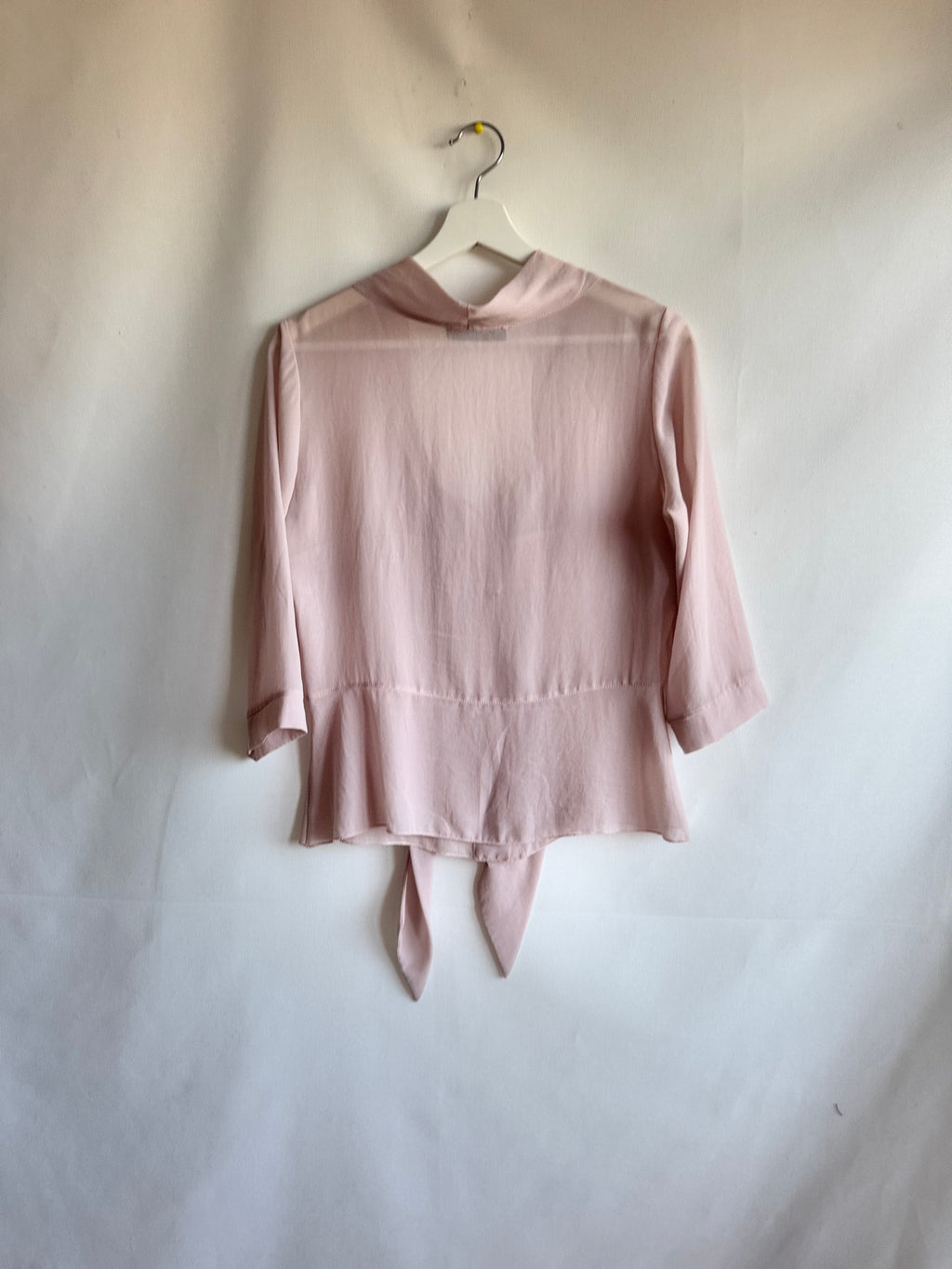 Blusa Eleonora Amadei rosa elegante con botones frontales | Talla S/M | Preloved