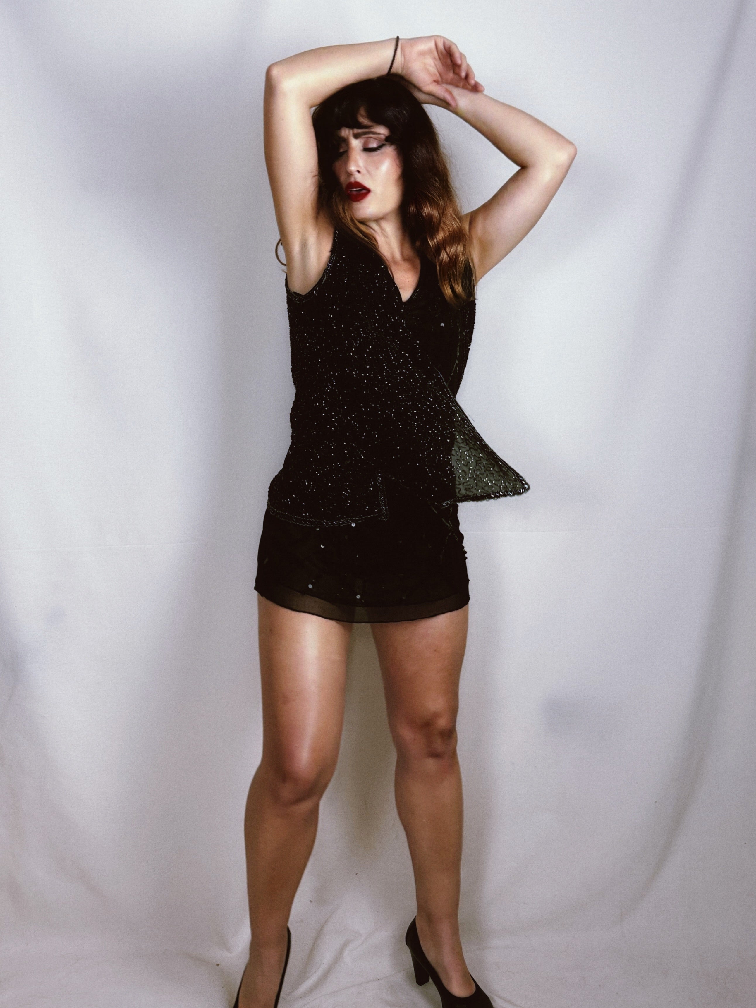 Chaleco piedrecitas Menta Limón