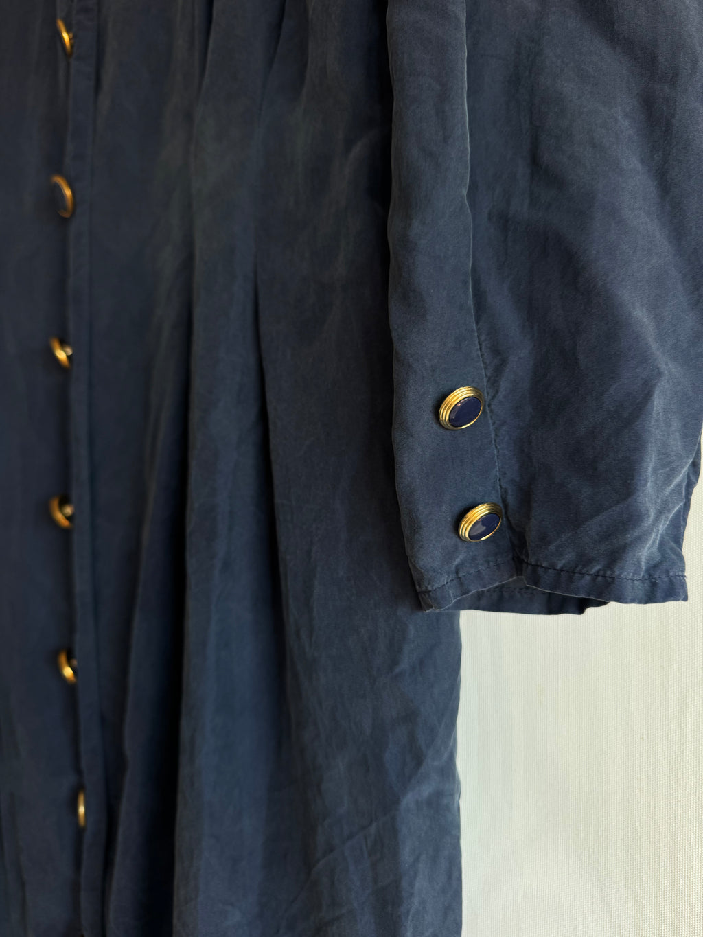 Adrianna Papell Vintage Silk Dress · 100% Seda · Pieza Única