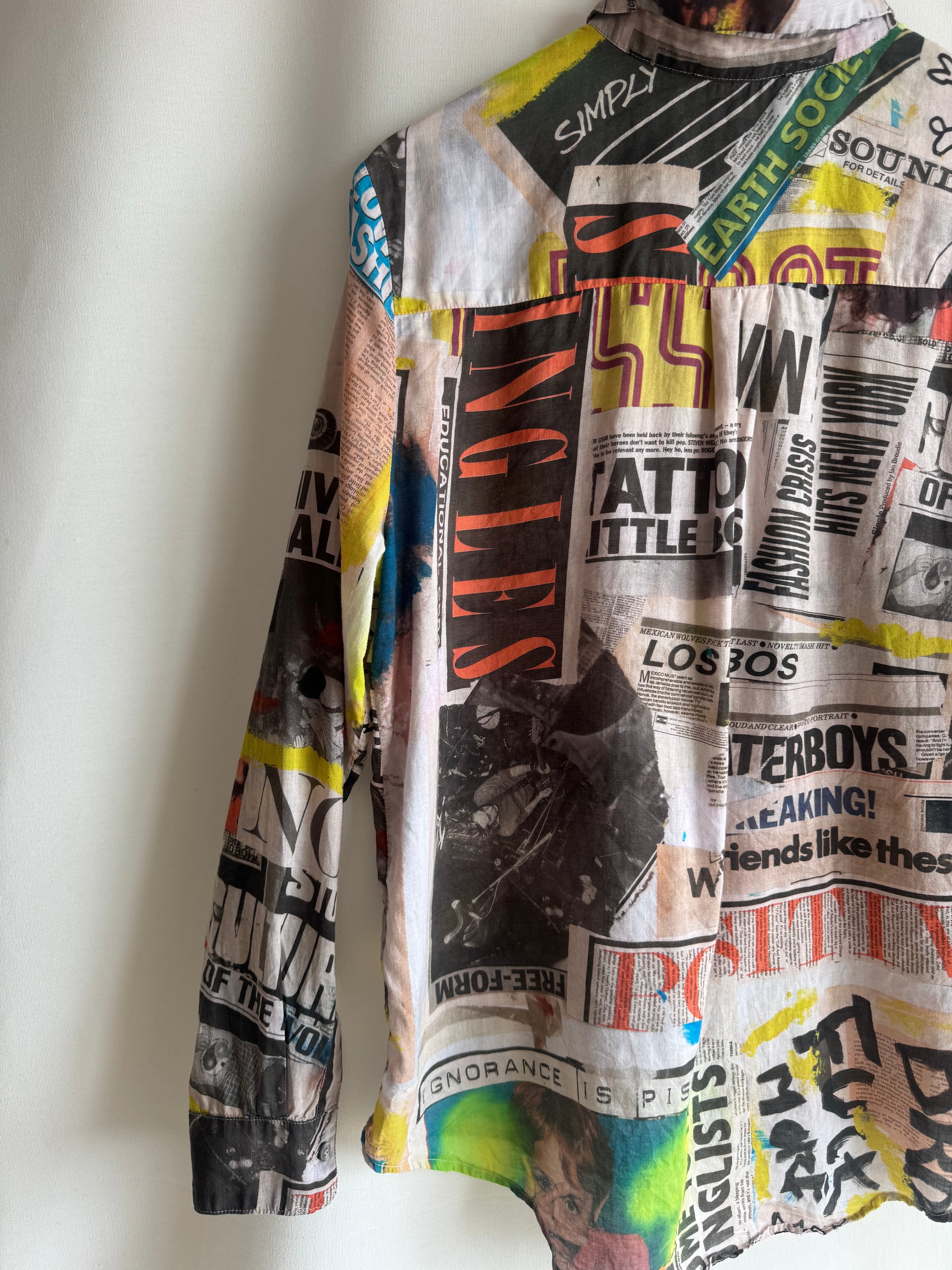 Camisa periódico Desigual (T.S)