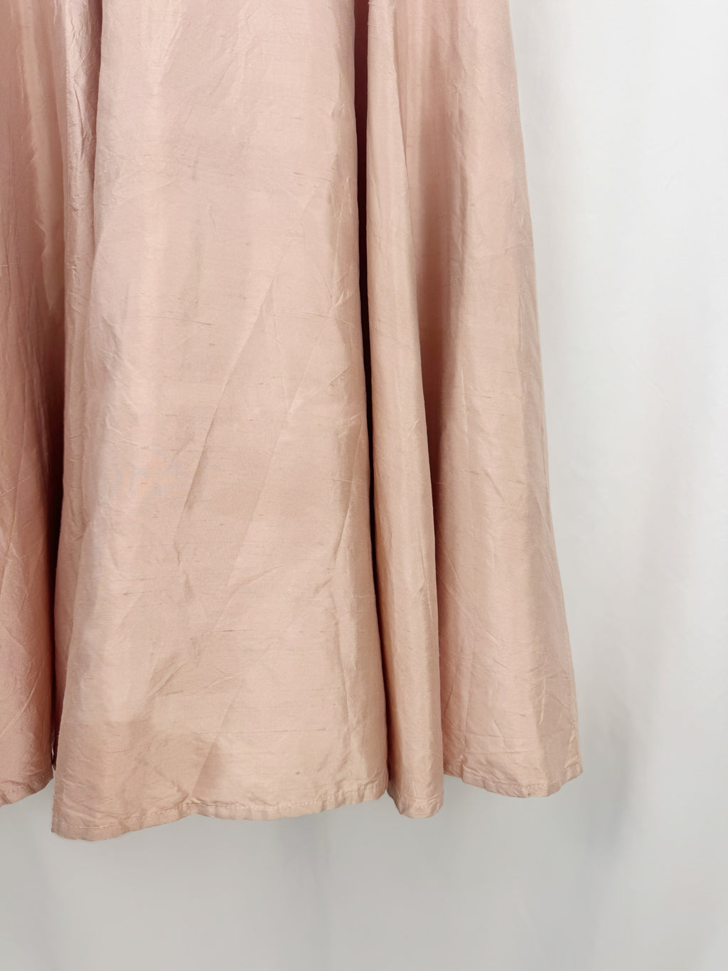 Vestido vintage seda