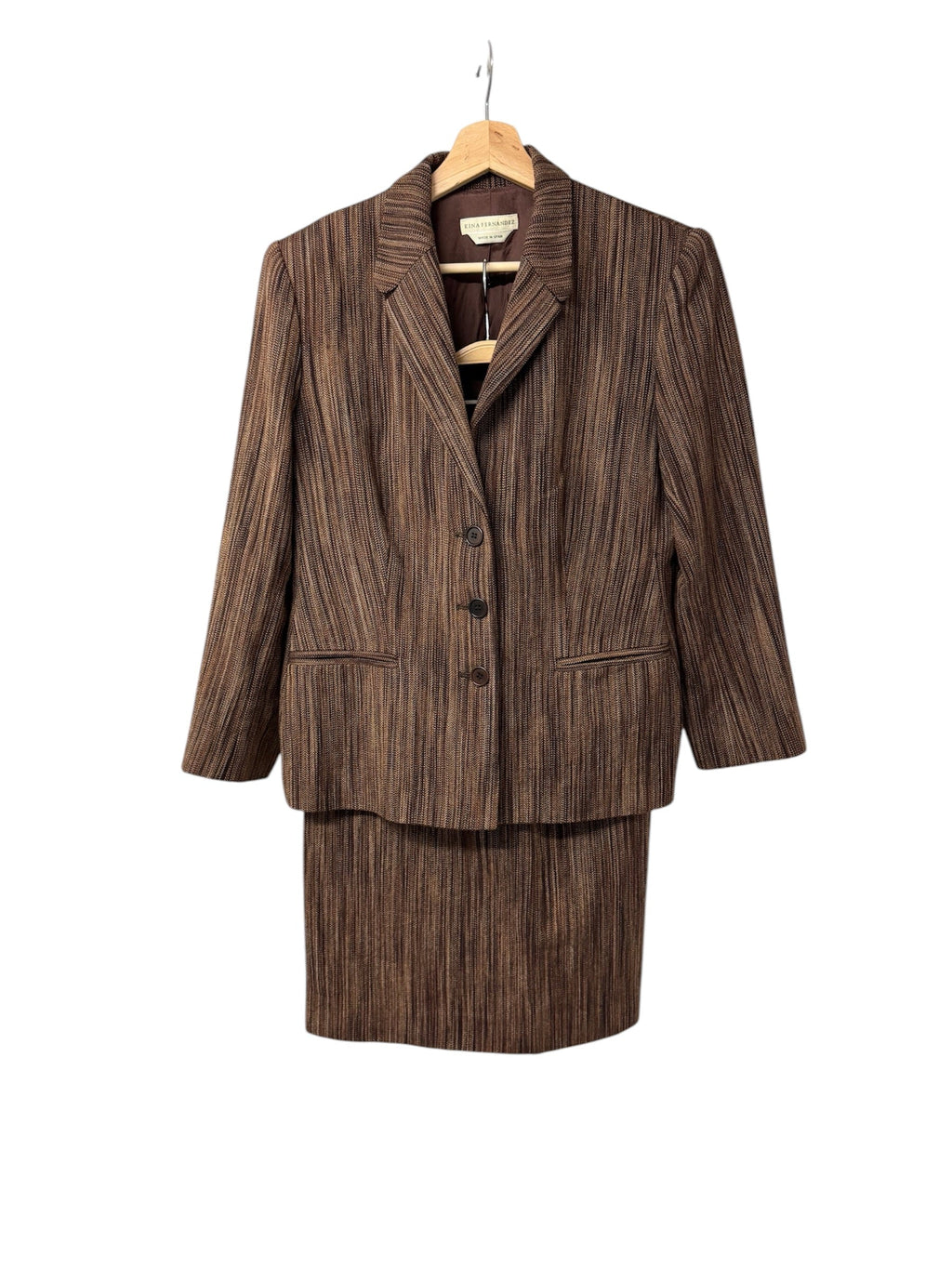 Traje de falda Kina Fernández cachemira