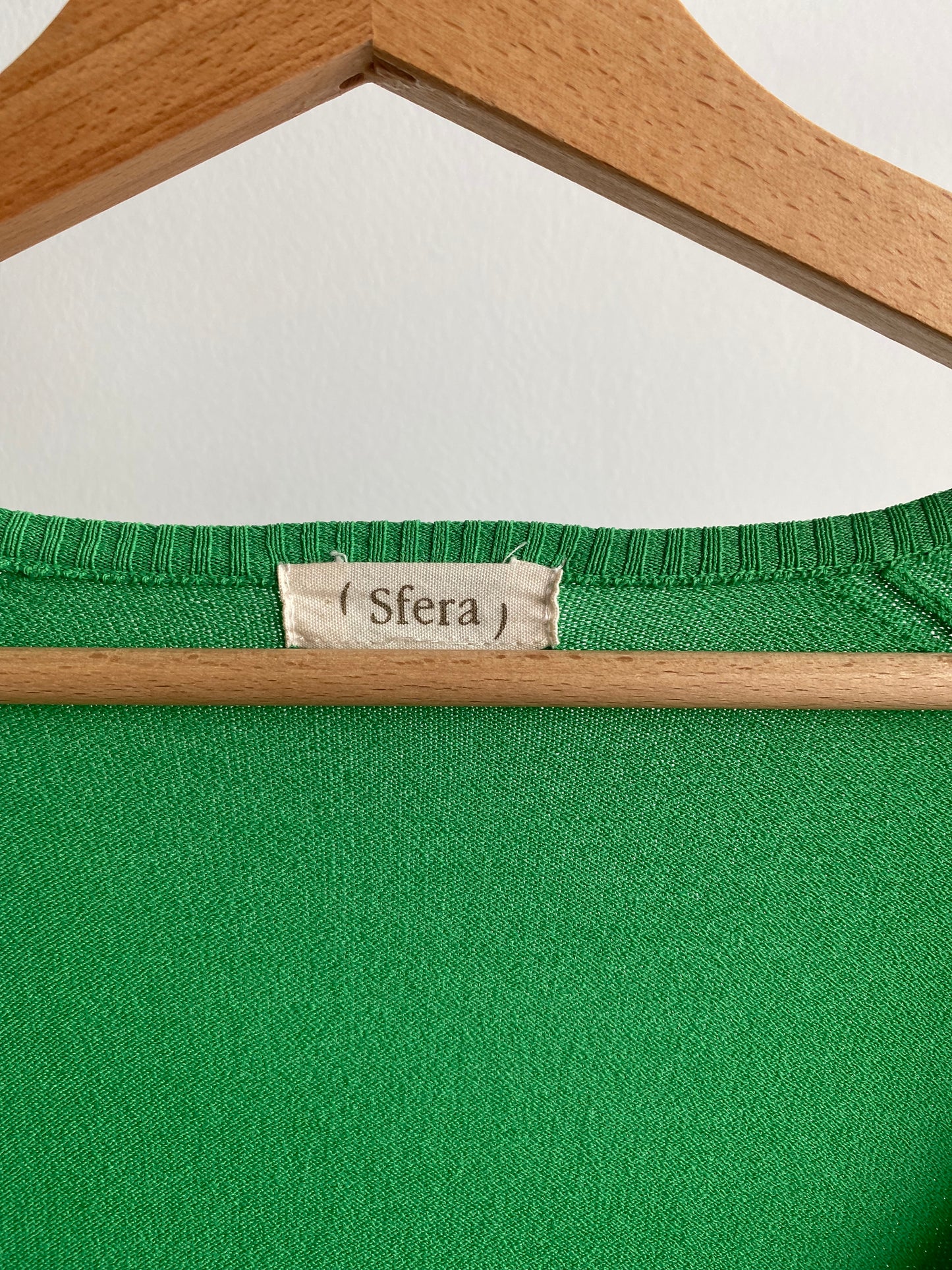 Cardigan verde Sfera