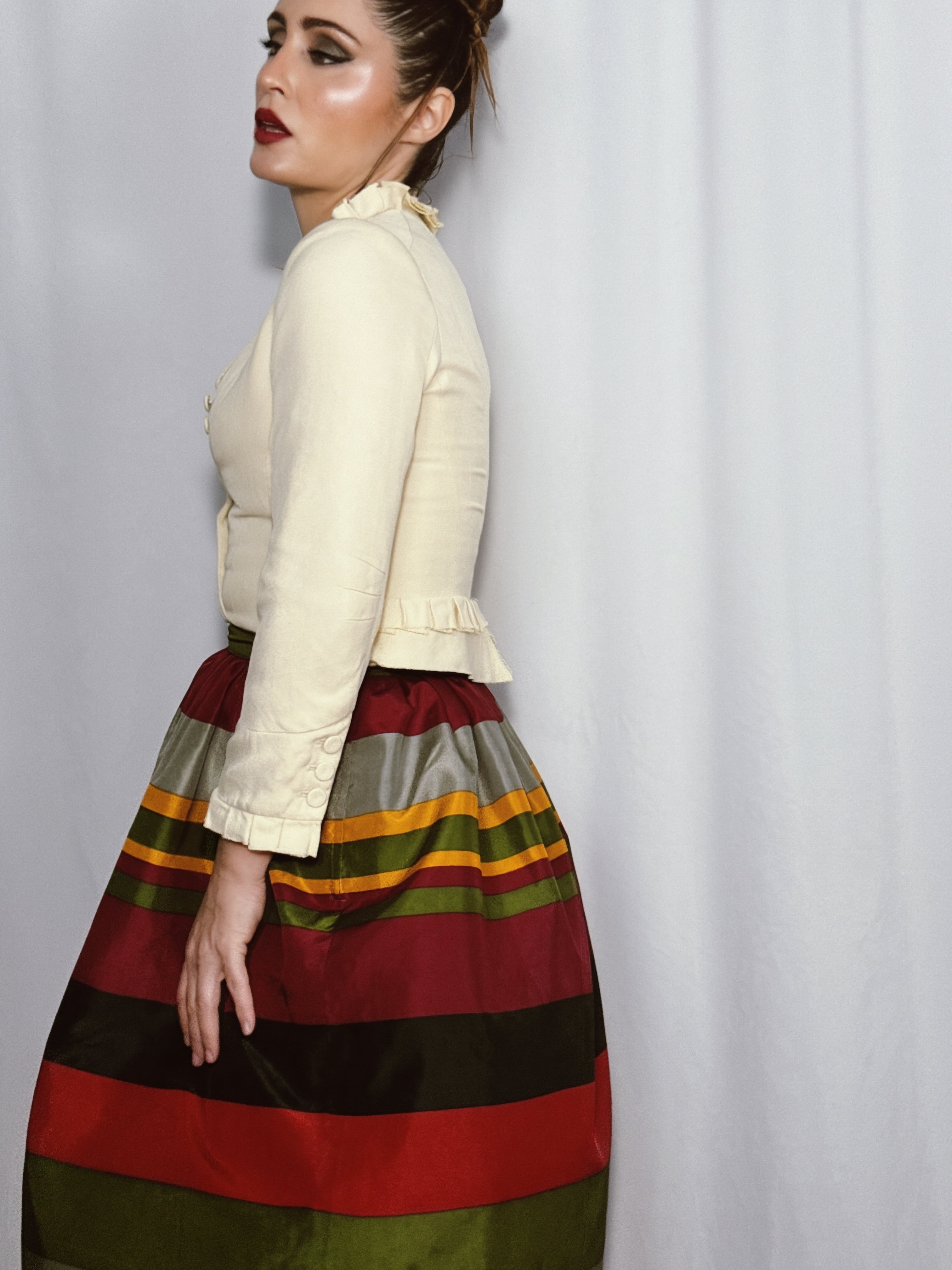 Chaqueta de seda estructurada Kate Moss TopShop 2007