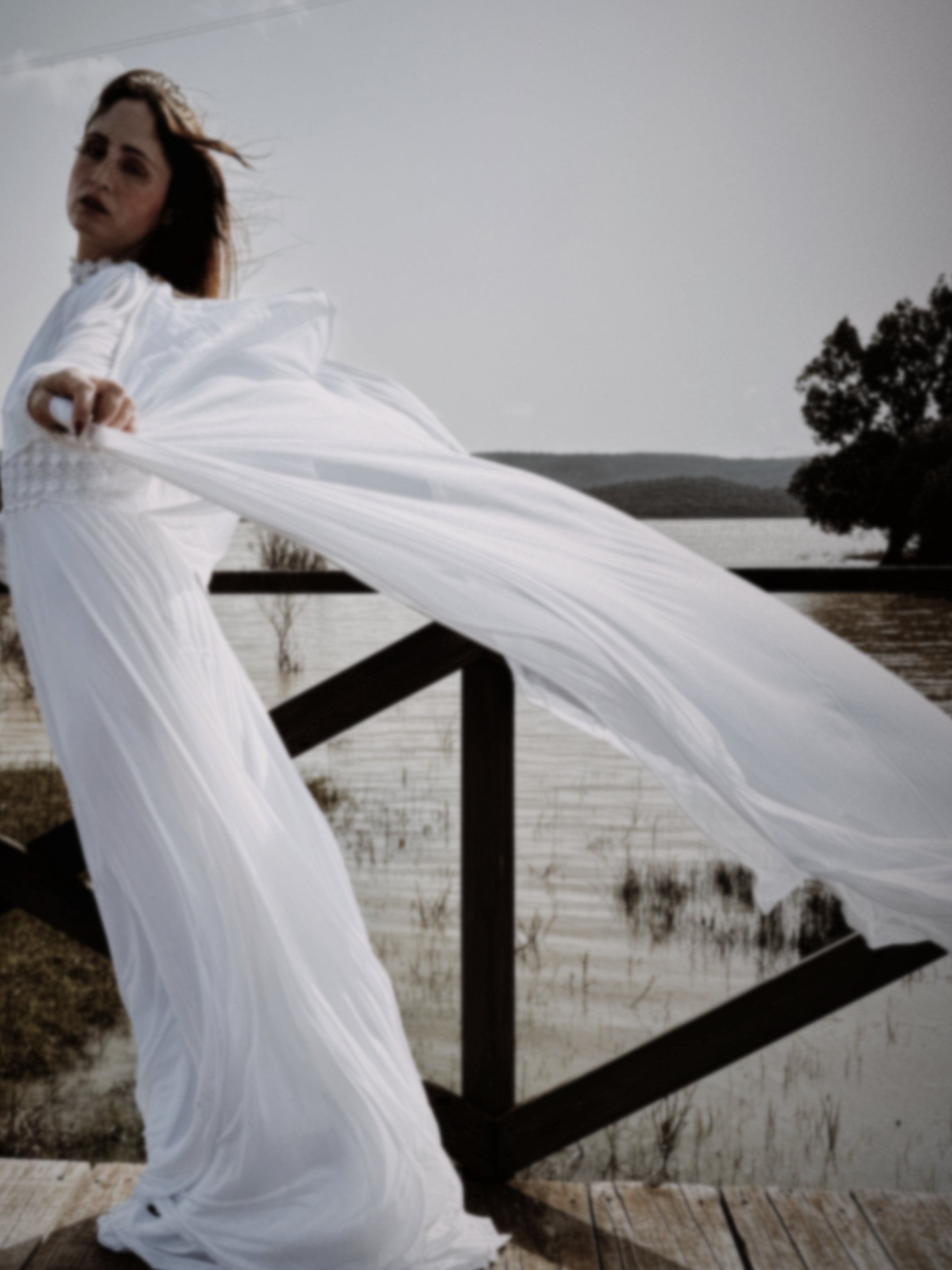 Vestido de novia vintage (T.S/M)