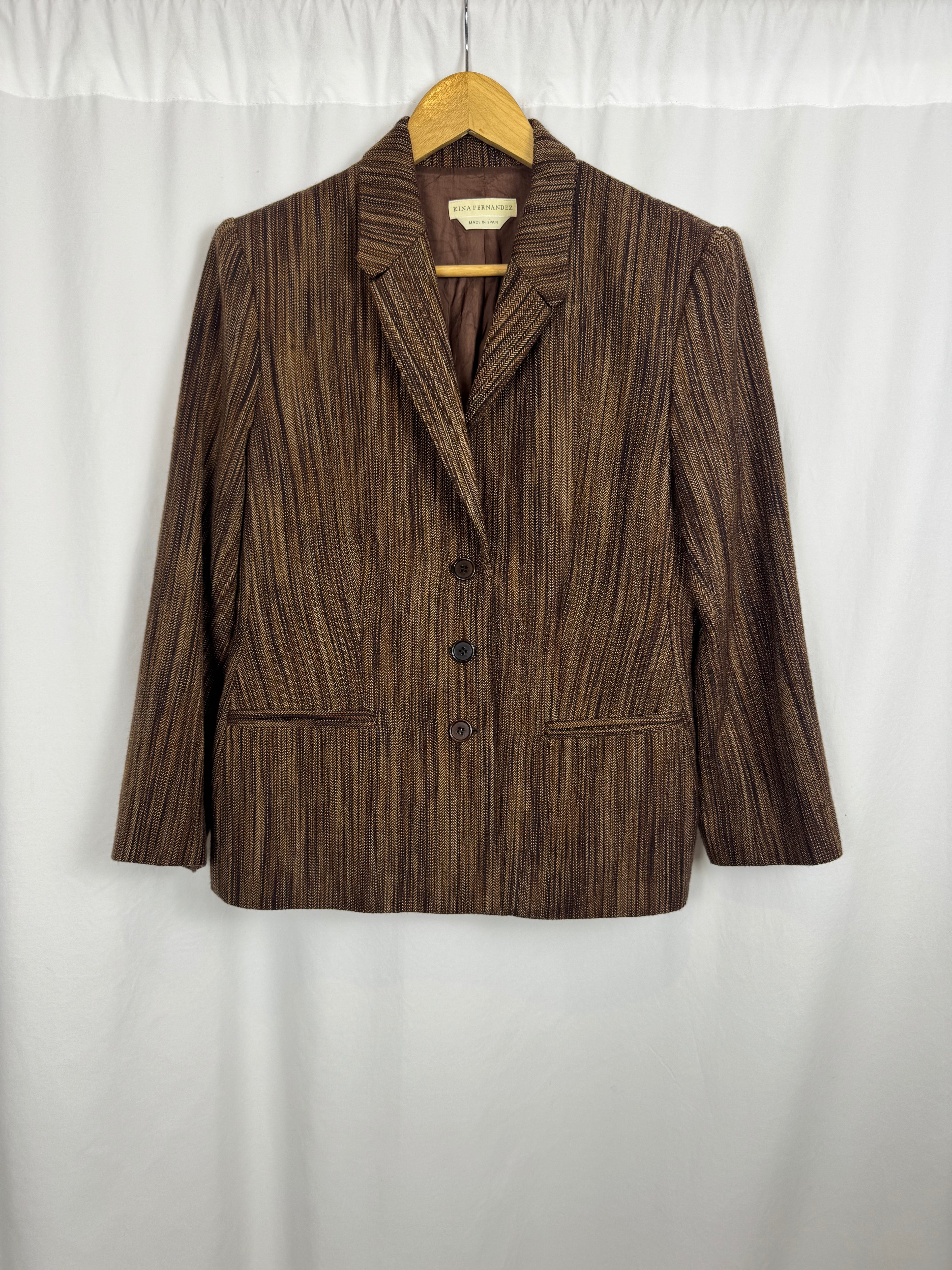 Traje de falda Kina Fernández cachemira