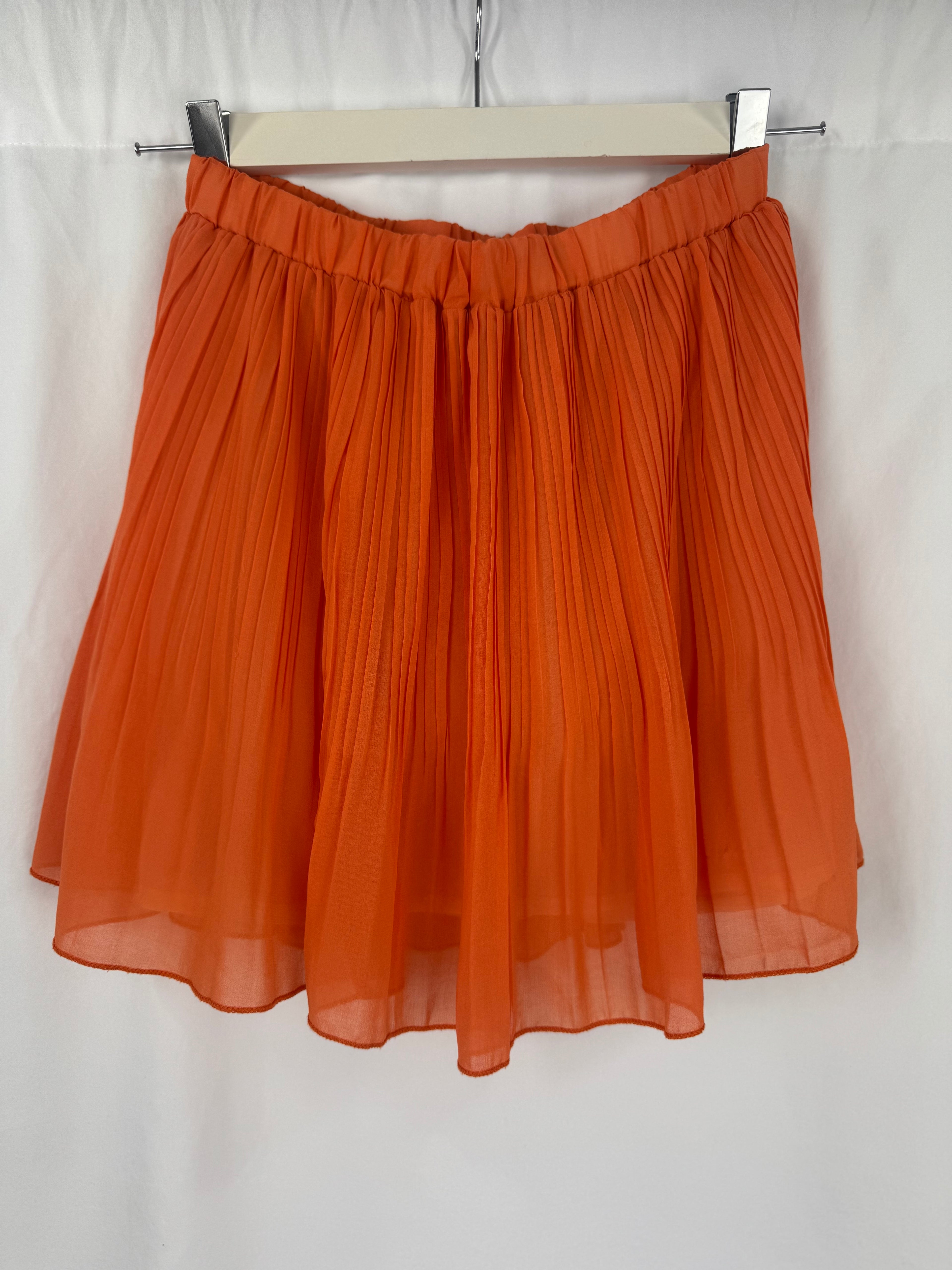 Mini falda plisada (S)