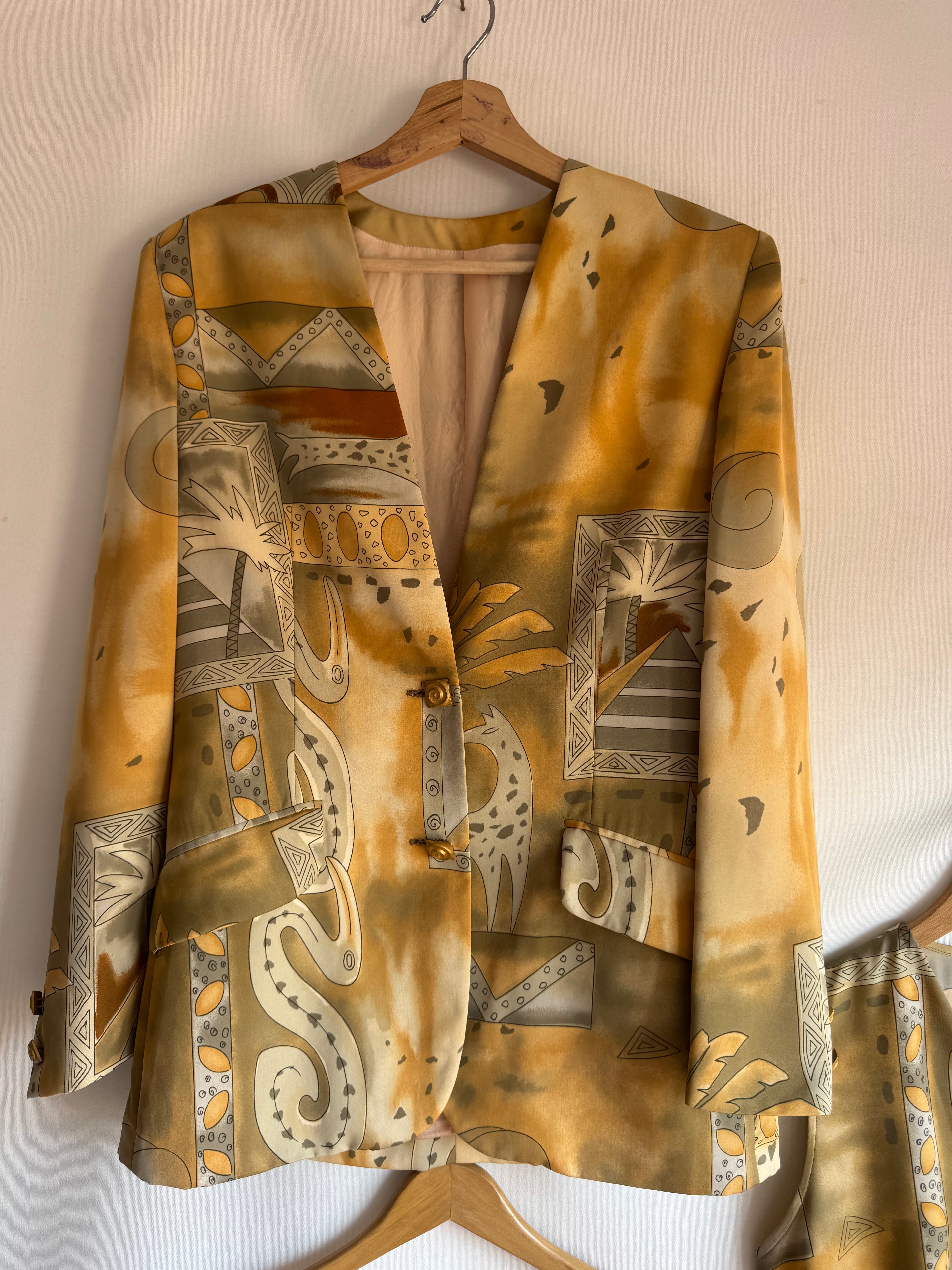 Traje Vintage Dolores Dulanto 90s | 3 Piezas | Made in Spain