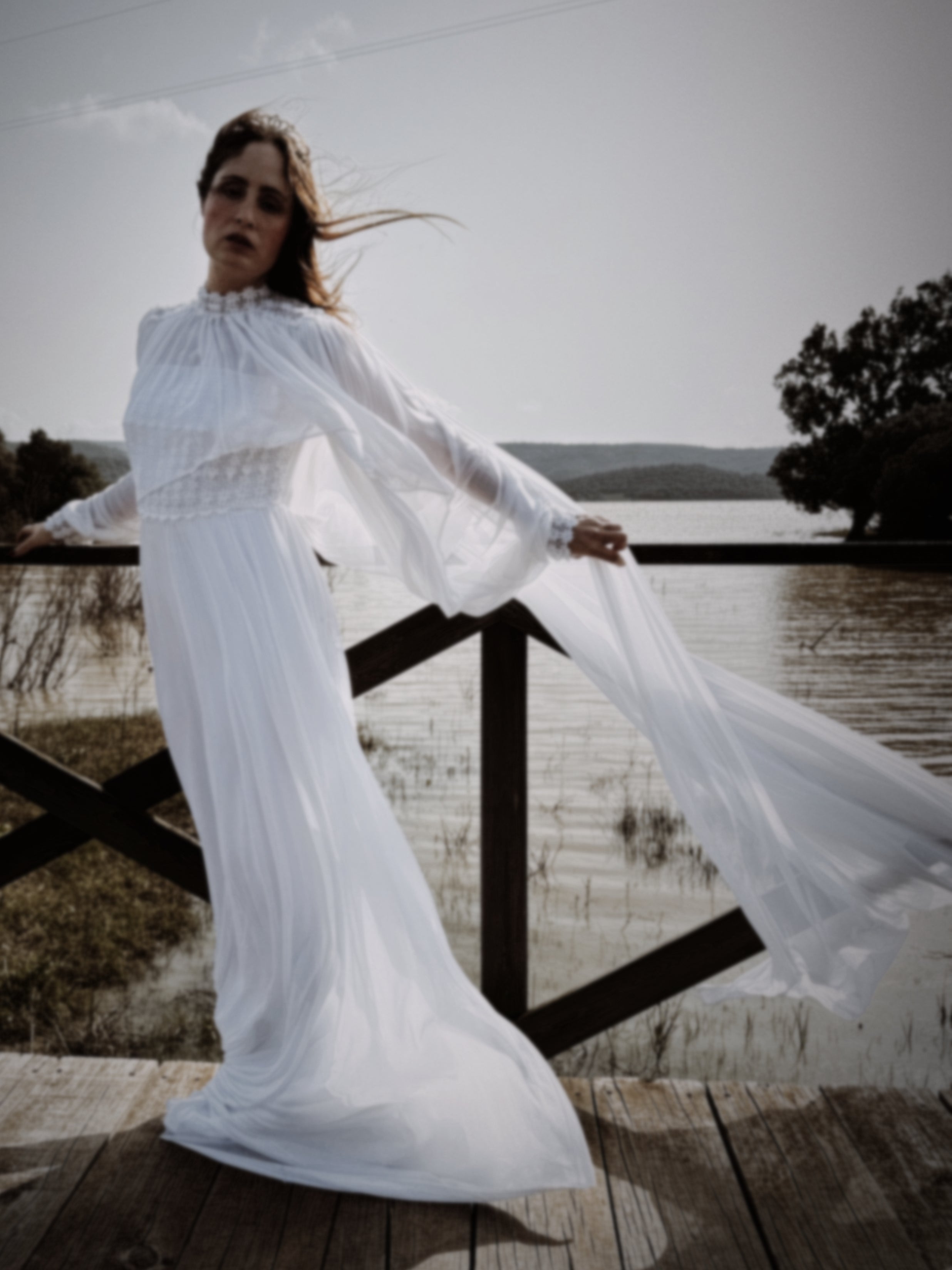 Vestido de novia vintage (T.S/M)