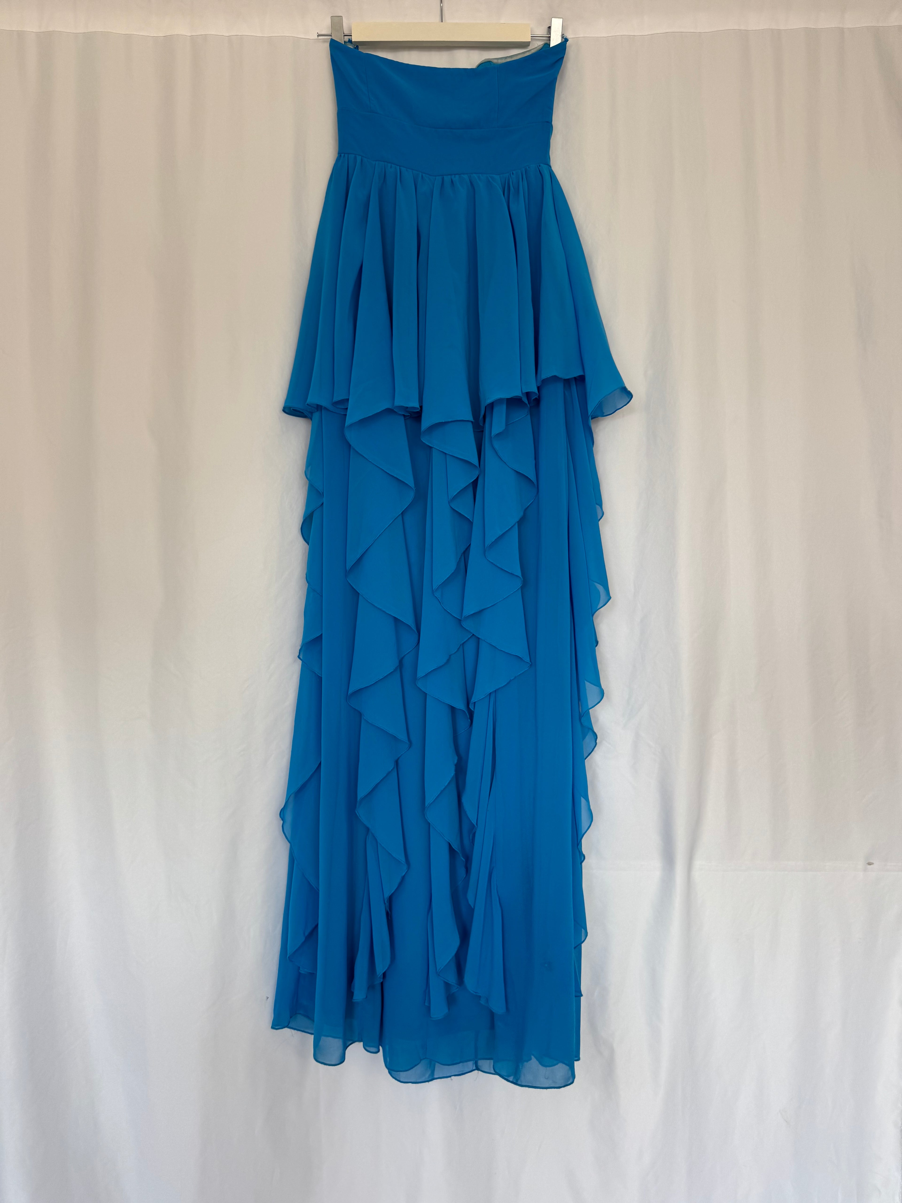 Vestido Largo Poète - Turquesa