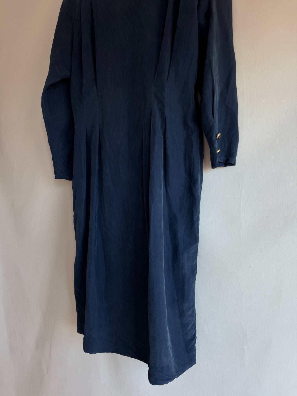 Adrianna Papell Vintage Silk Dress · 100% Seda · Pieza Única