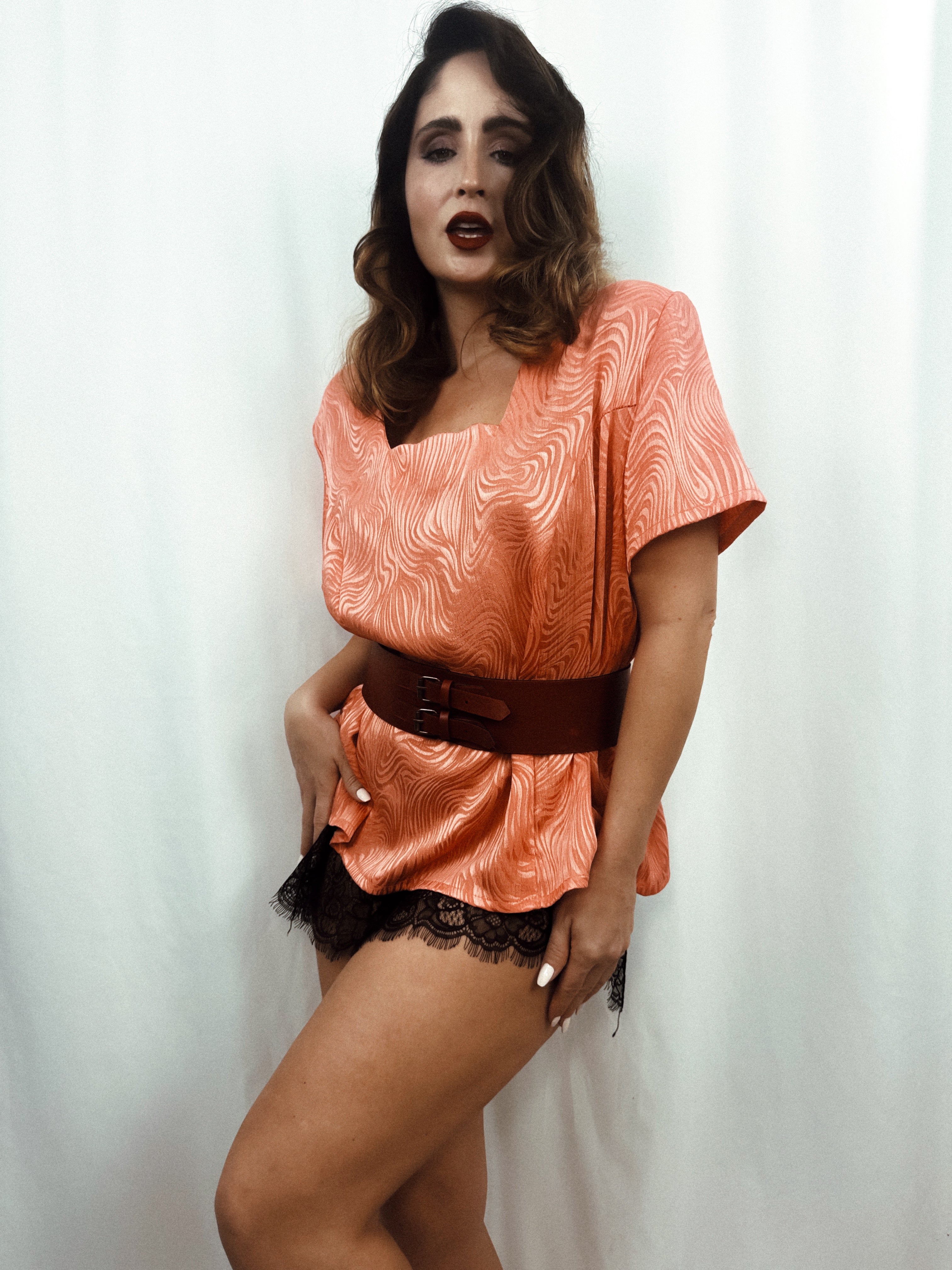 Blusa vintage Coral