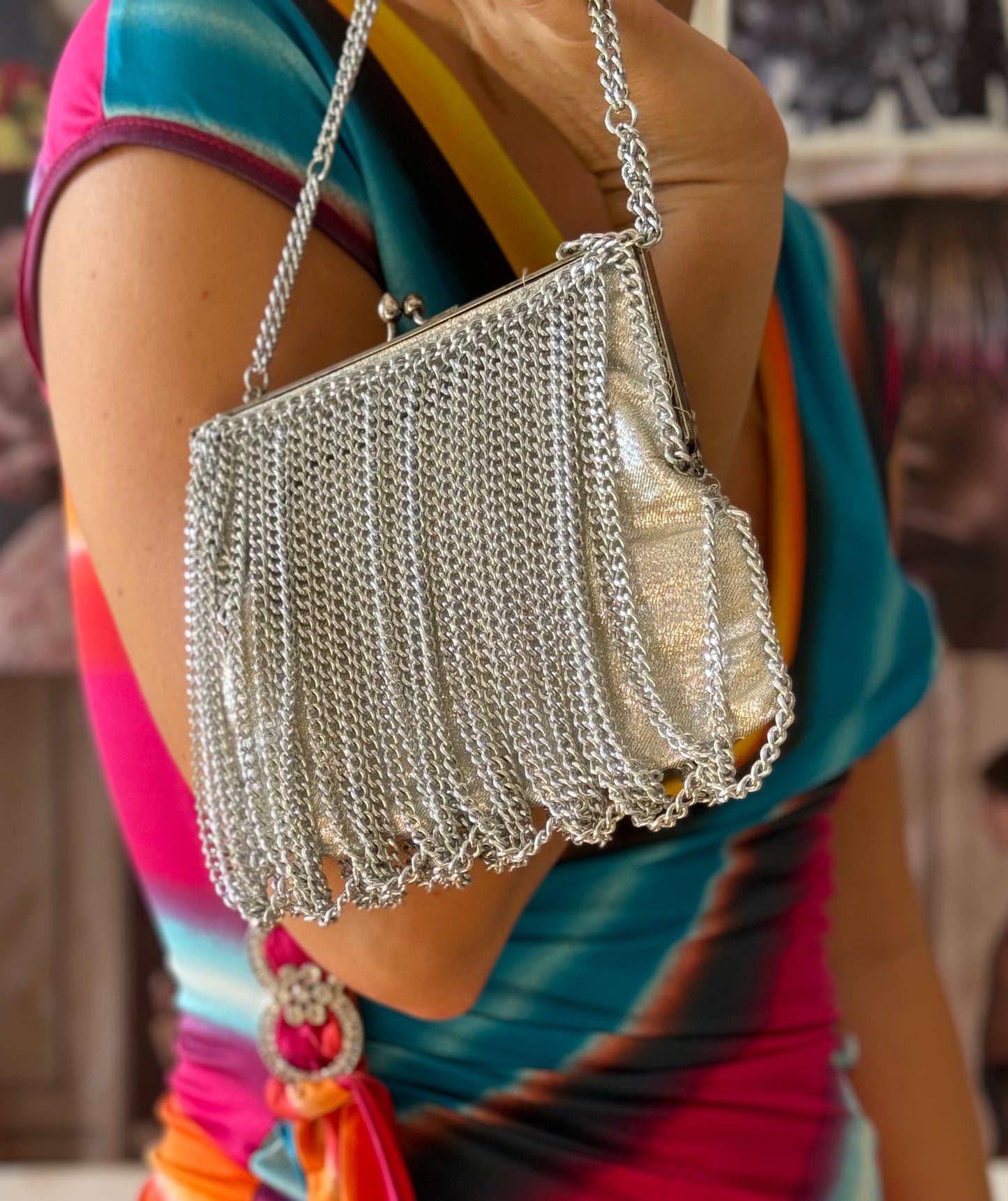 Bolso vintage cadenas