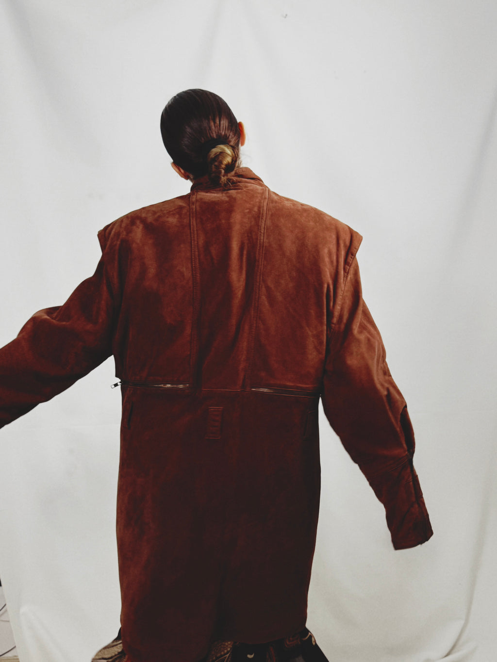 Abrigo vintage 100% piel ovina nacional