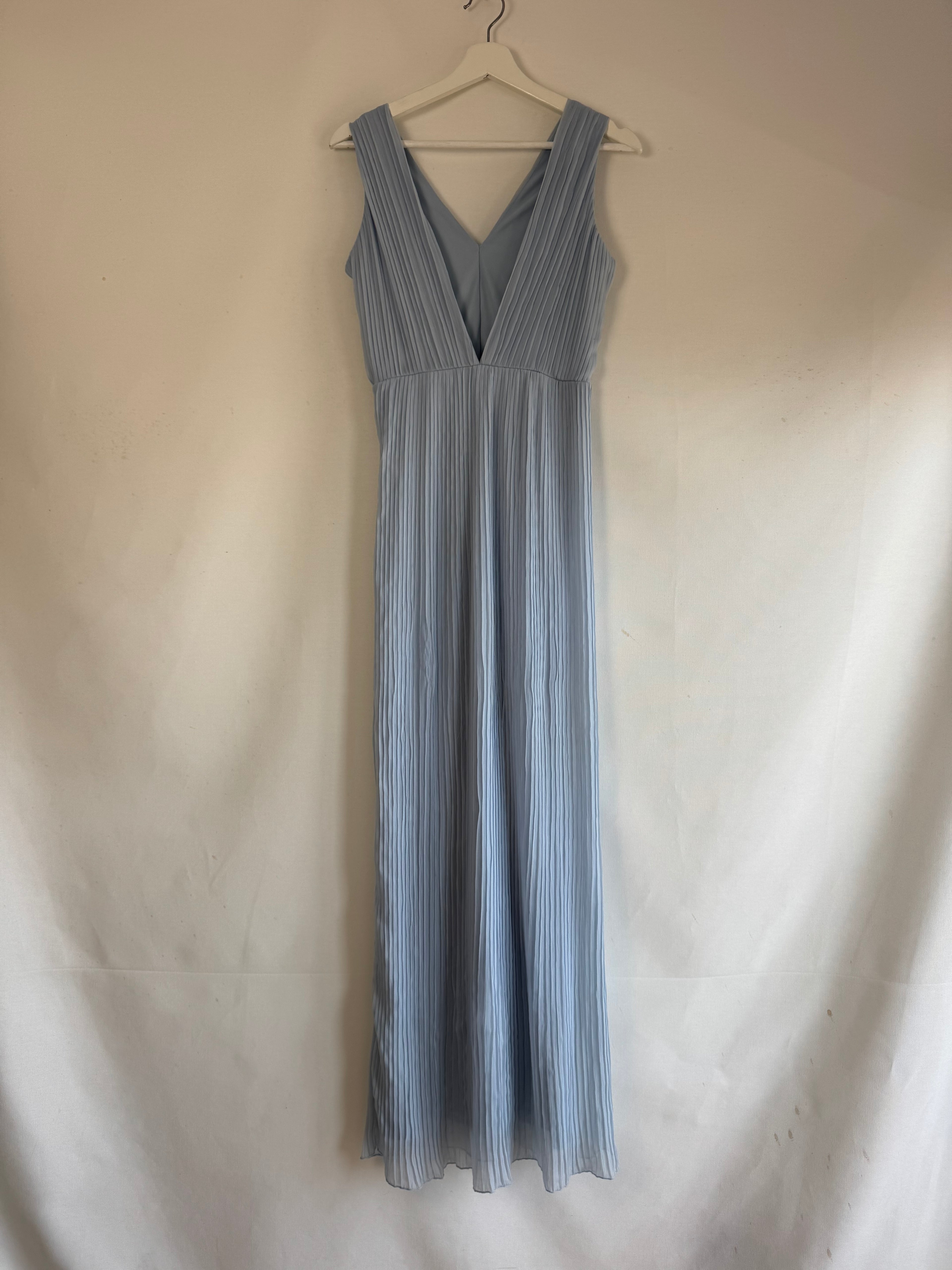 Vestido Largo Plisado Vila