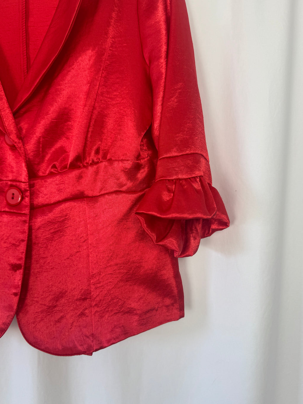 Blazer satinada vintage Delban