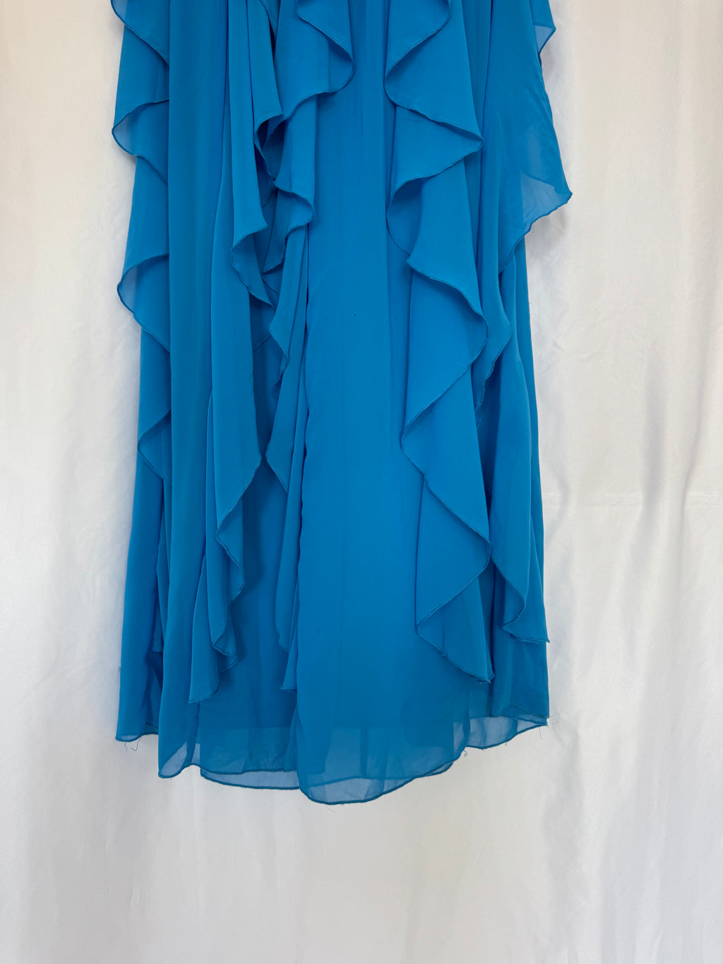 Vestido Largo Poète - Turquesa