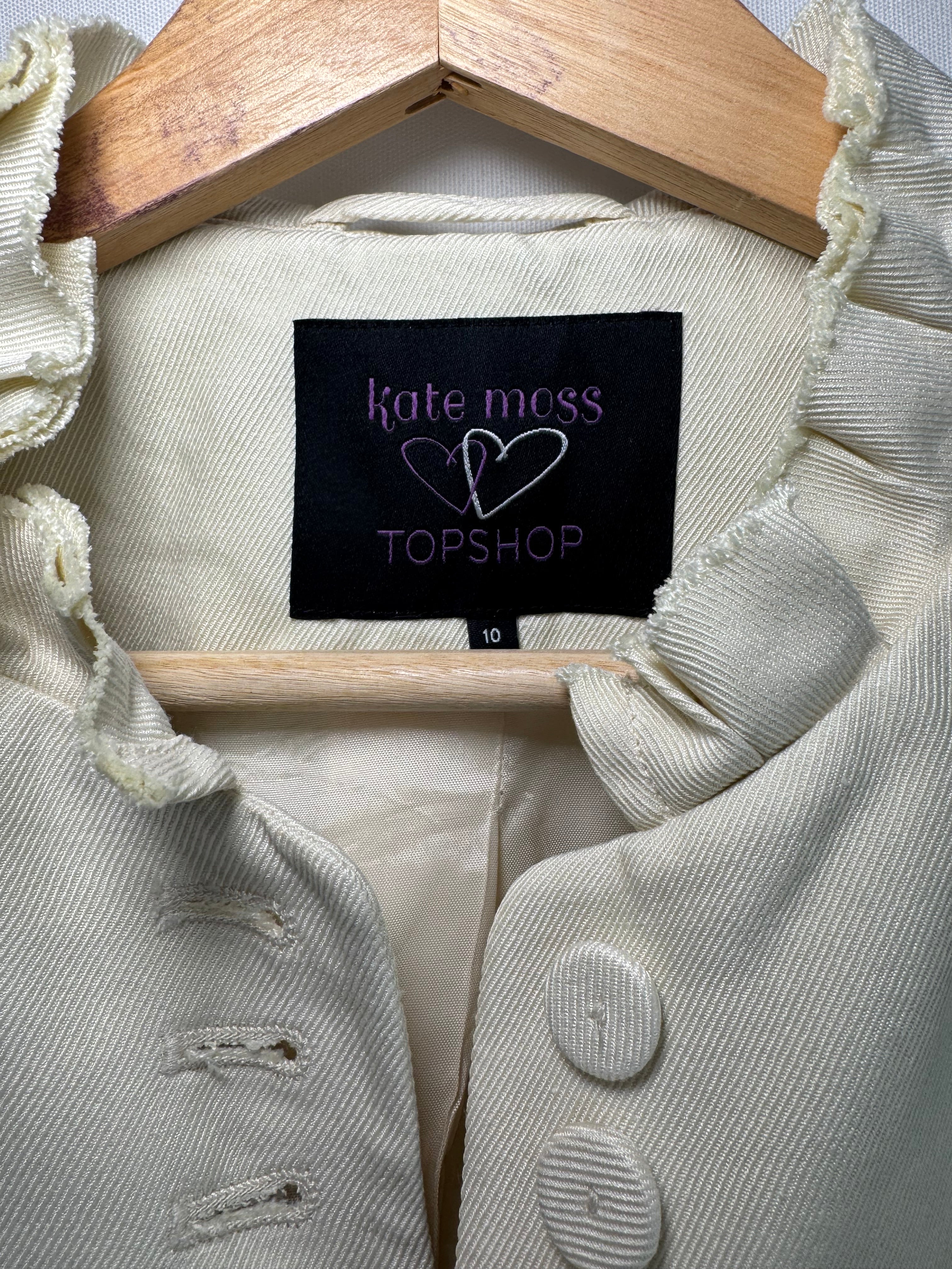 Chaqueta de seda estructurada Kate Moss TopShop 2007