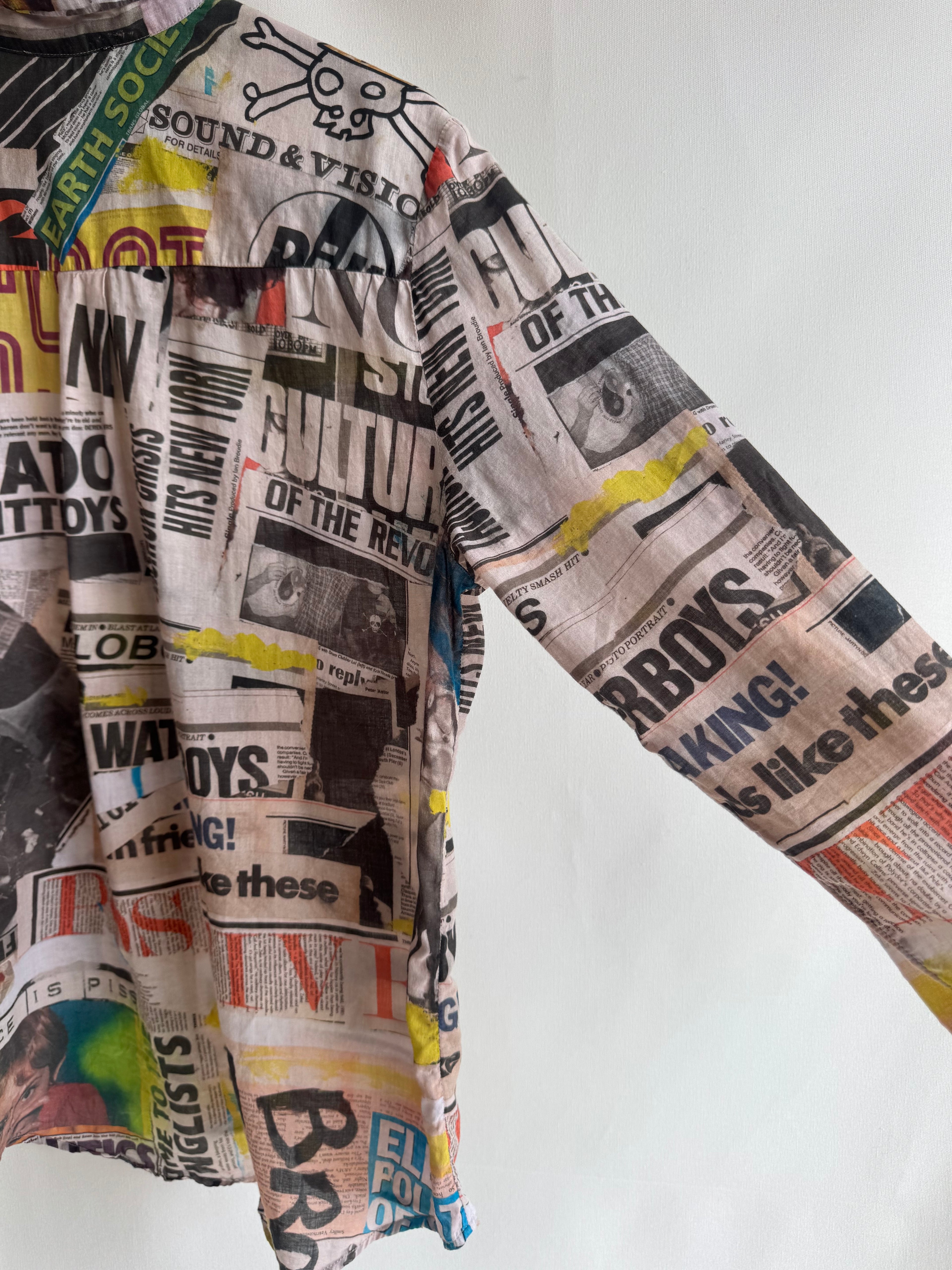 Camisa periódico Desigual (T.S)