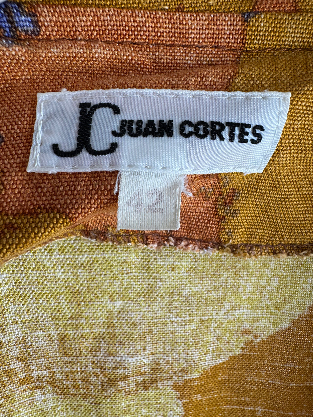 Vestido vintage Juan Cortés