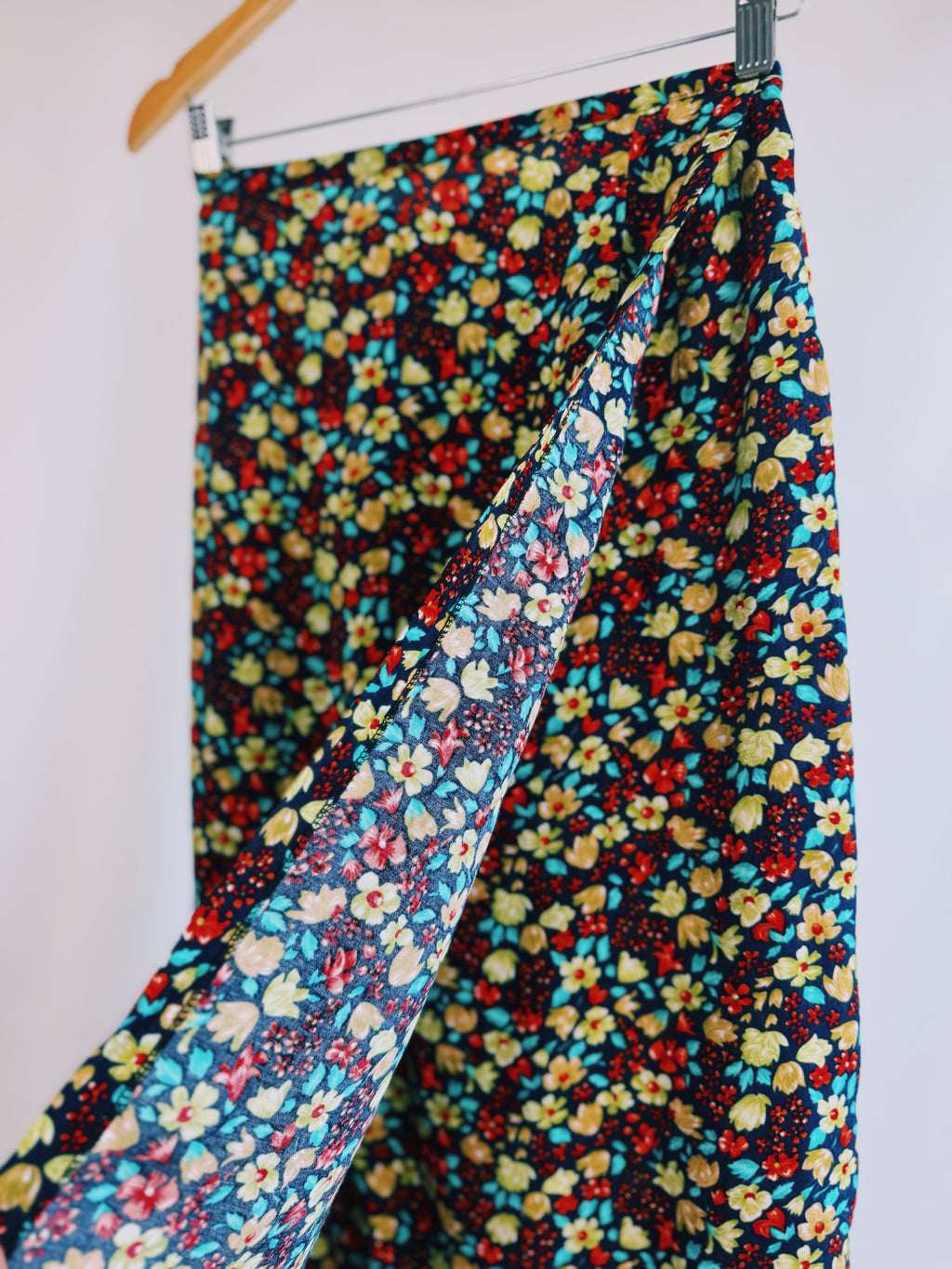 Falda pareo vintage flores