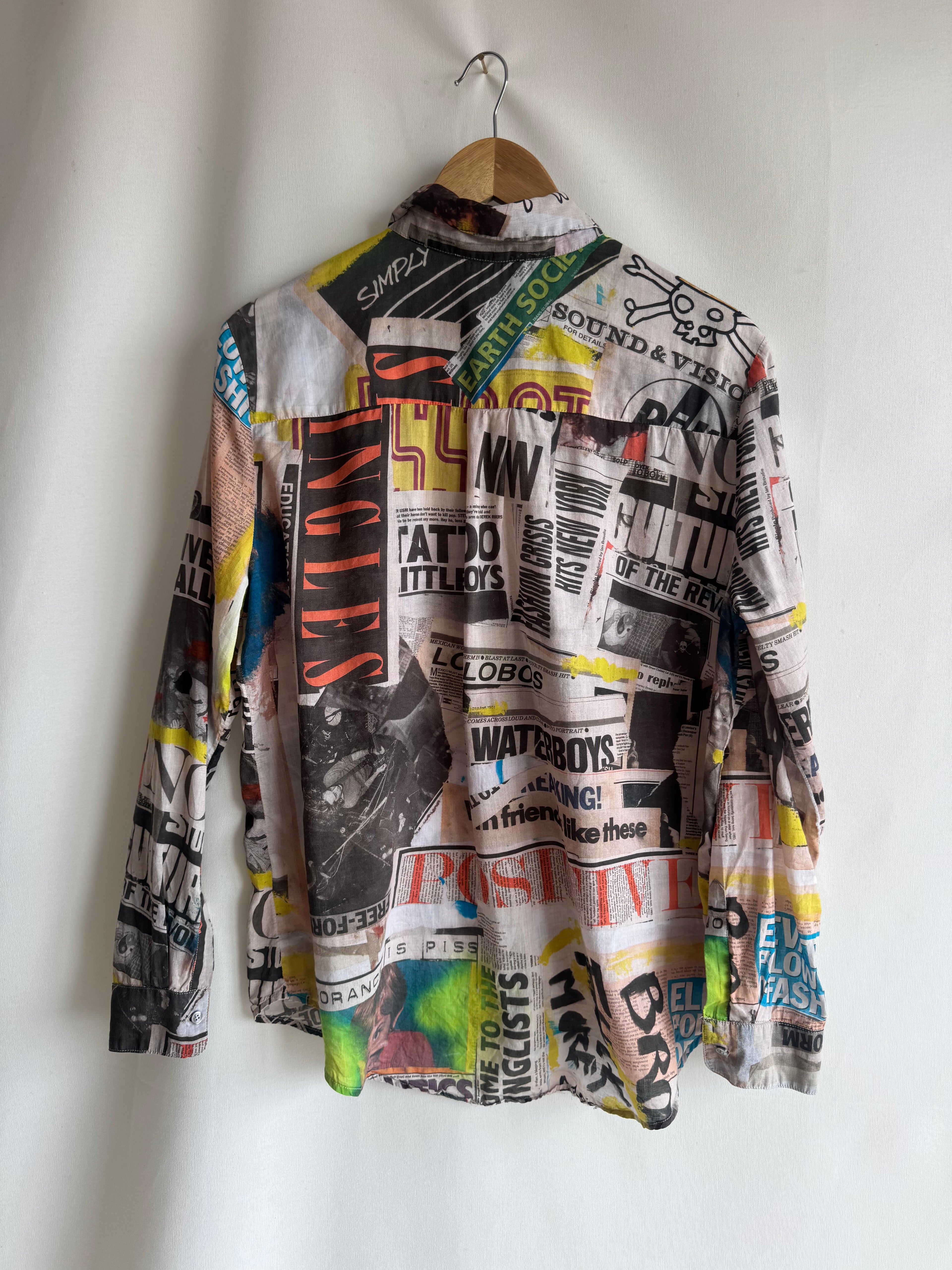 Camisa periódico Desigual (T.S)