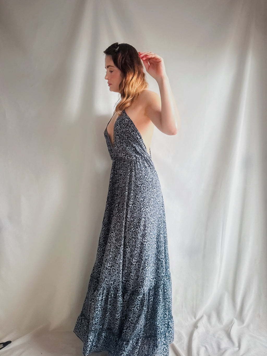 Vestido Corte Hindú (T.L/XL)