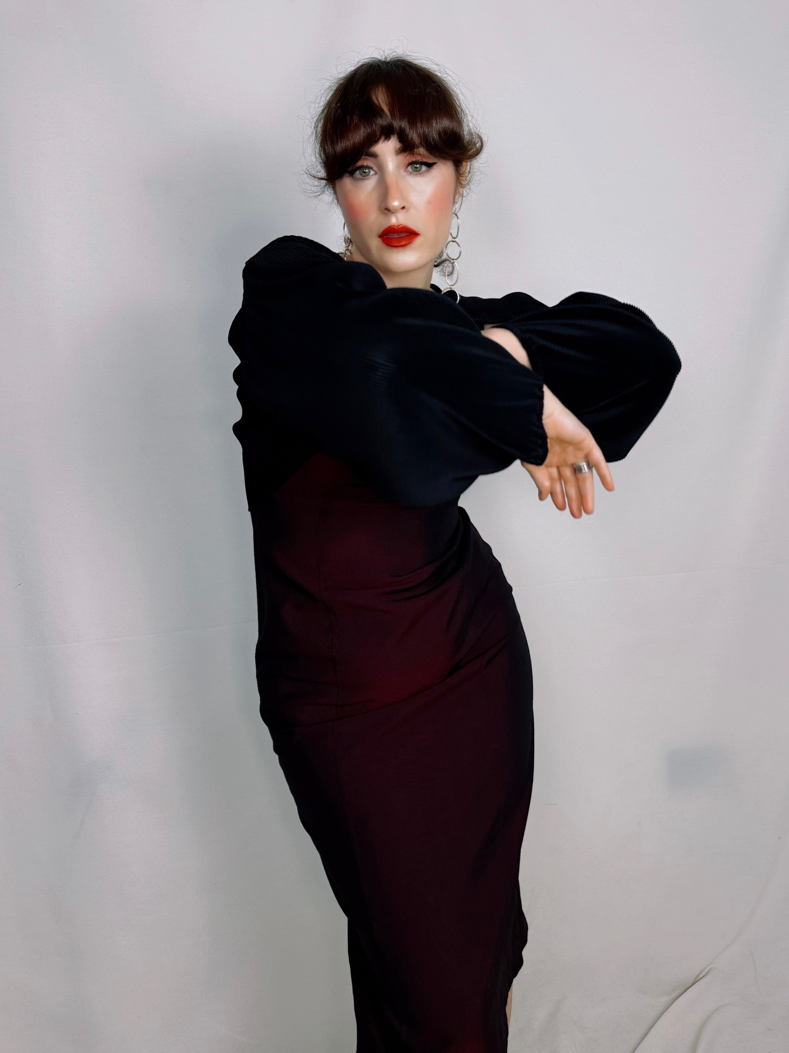 Mangas plisadas Sergio Ferrazzi