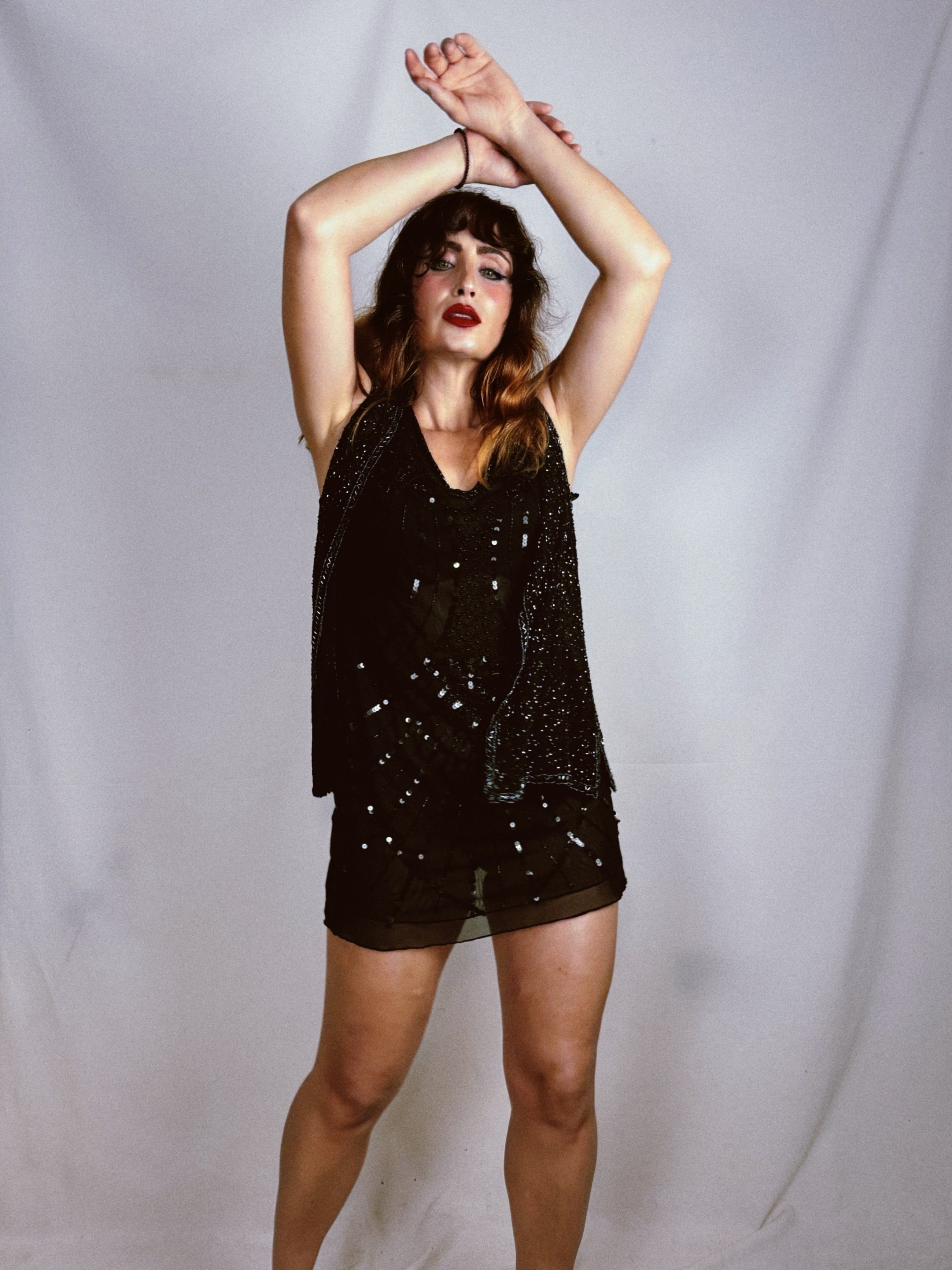 Chaleco piedrecitas Menta Limón