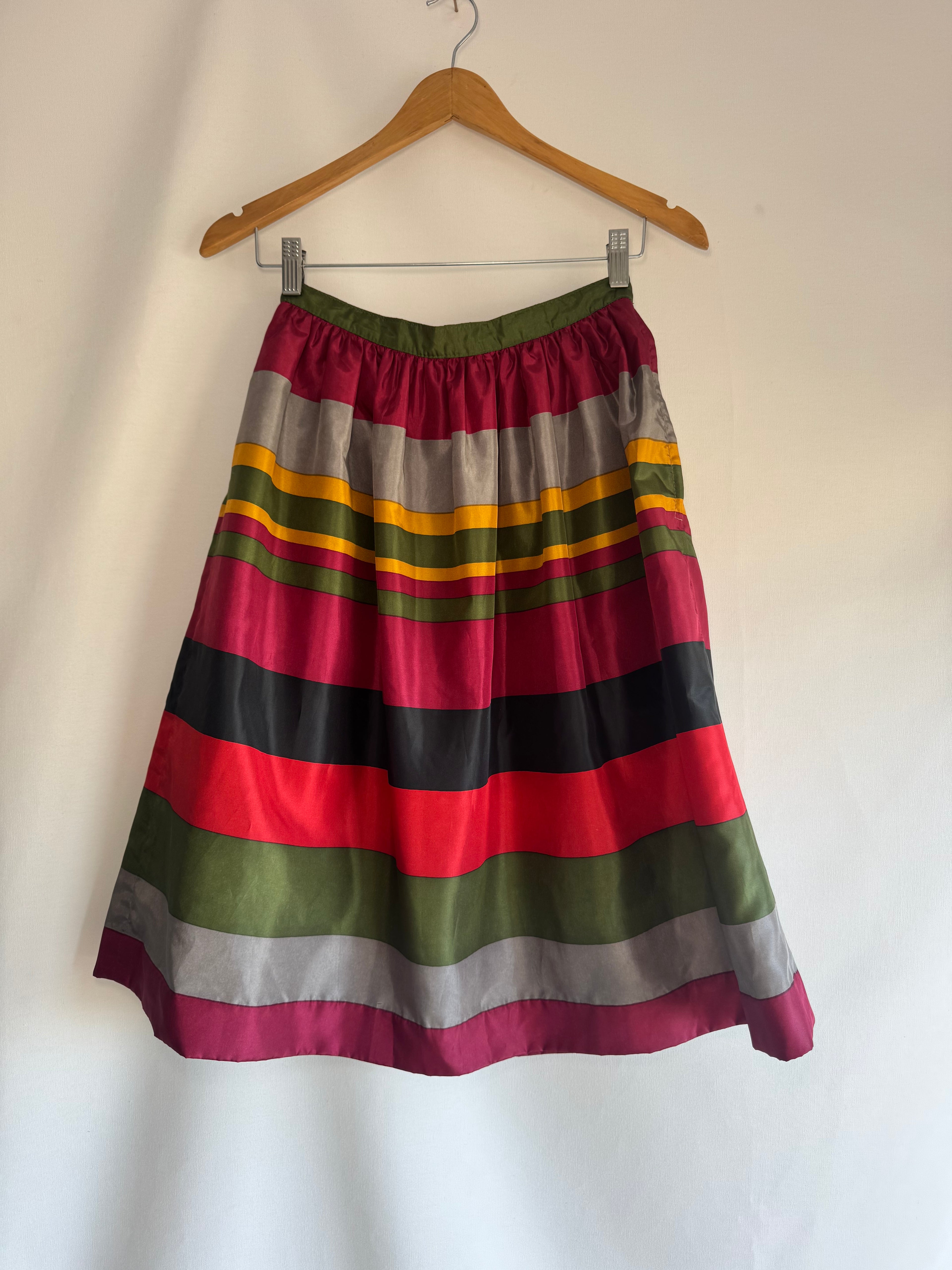 Falda vintage organza