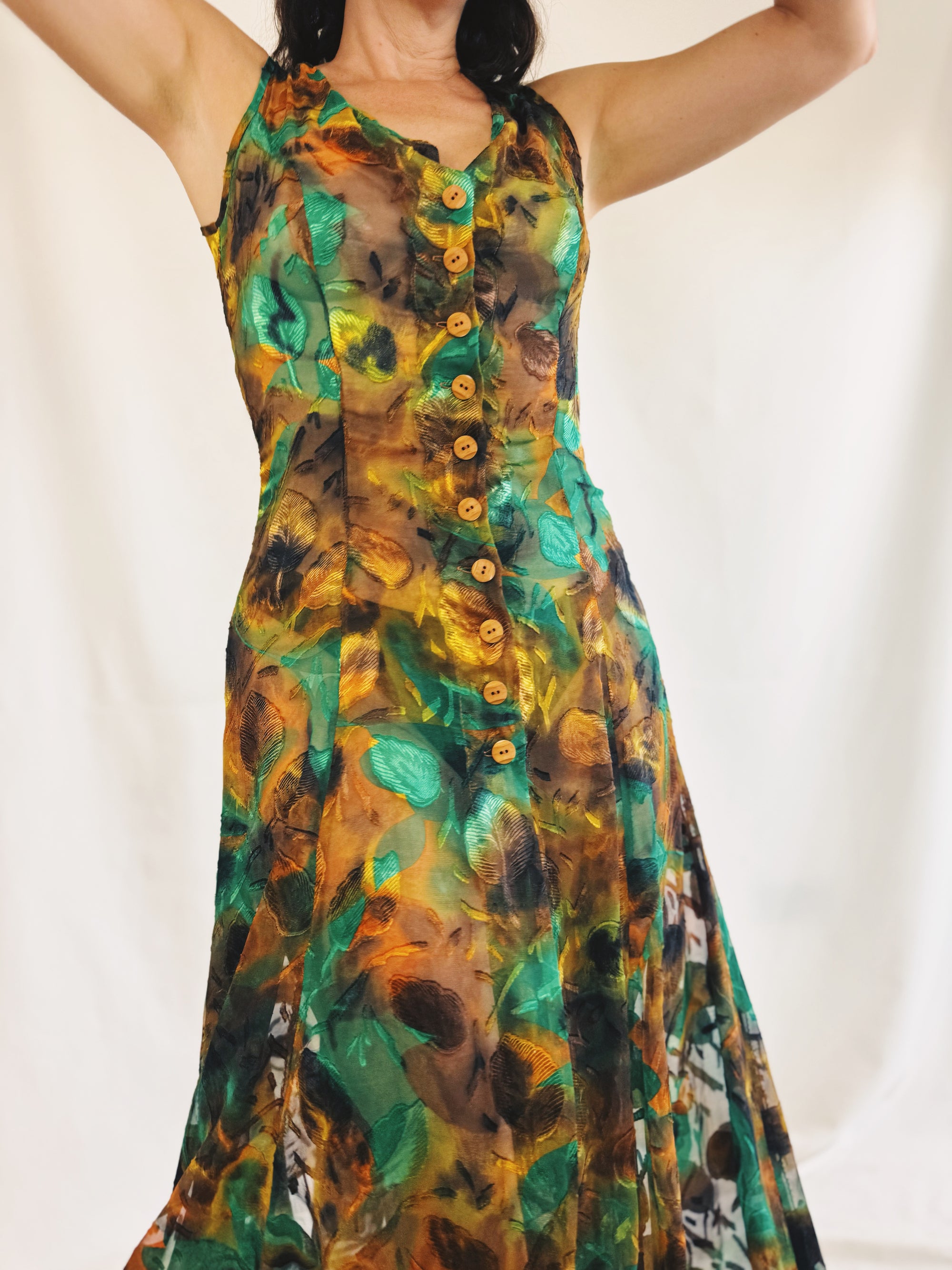 Vestido tropical