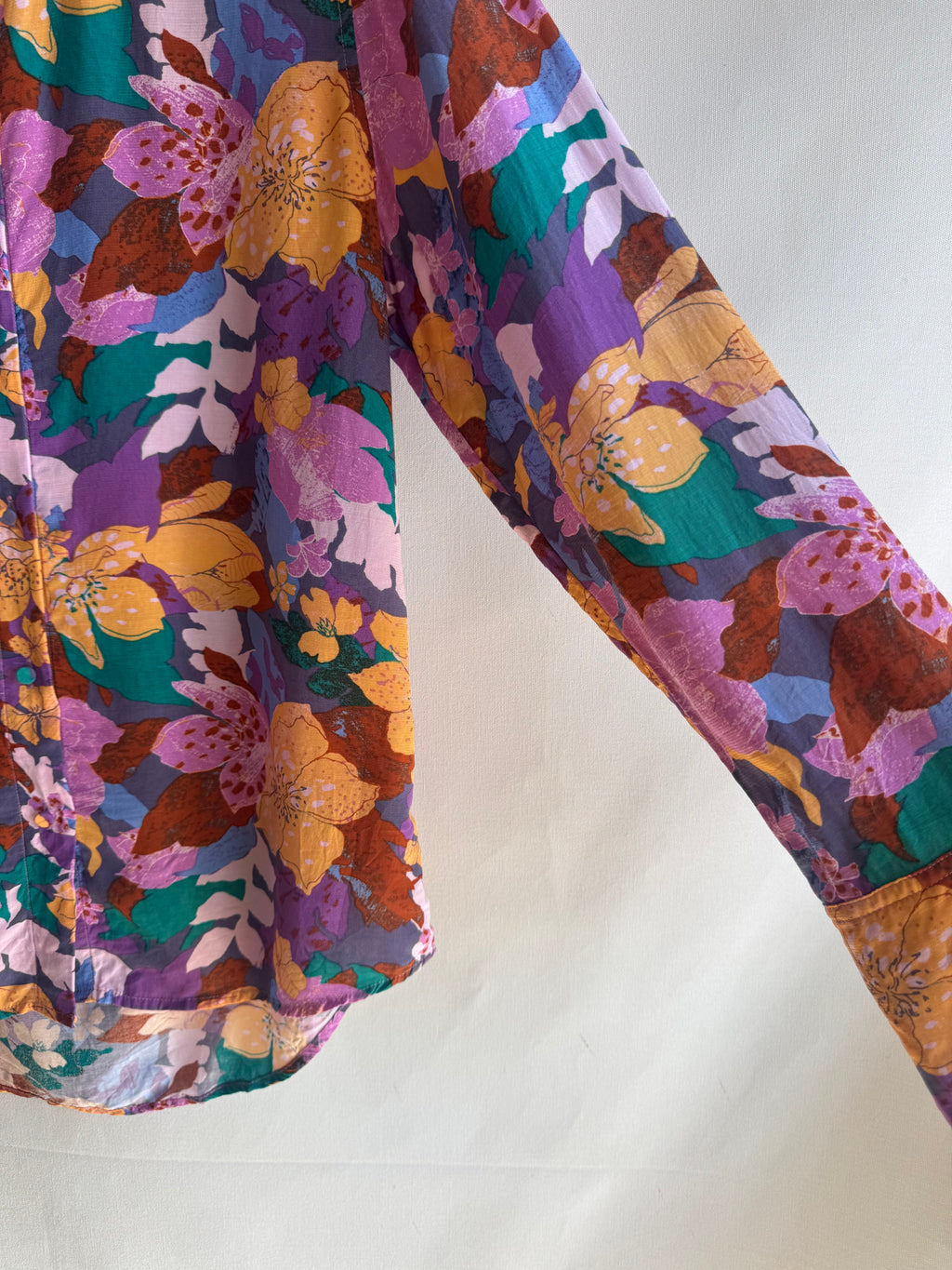 Camisa Floral Retro SUNCOO Paris | Pieza Única