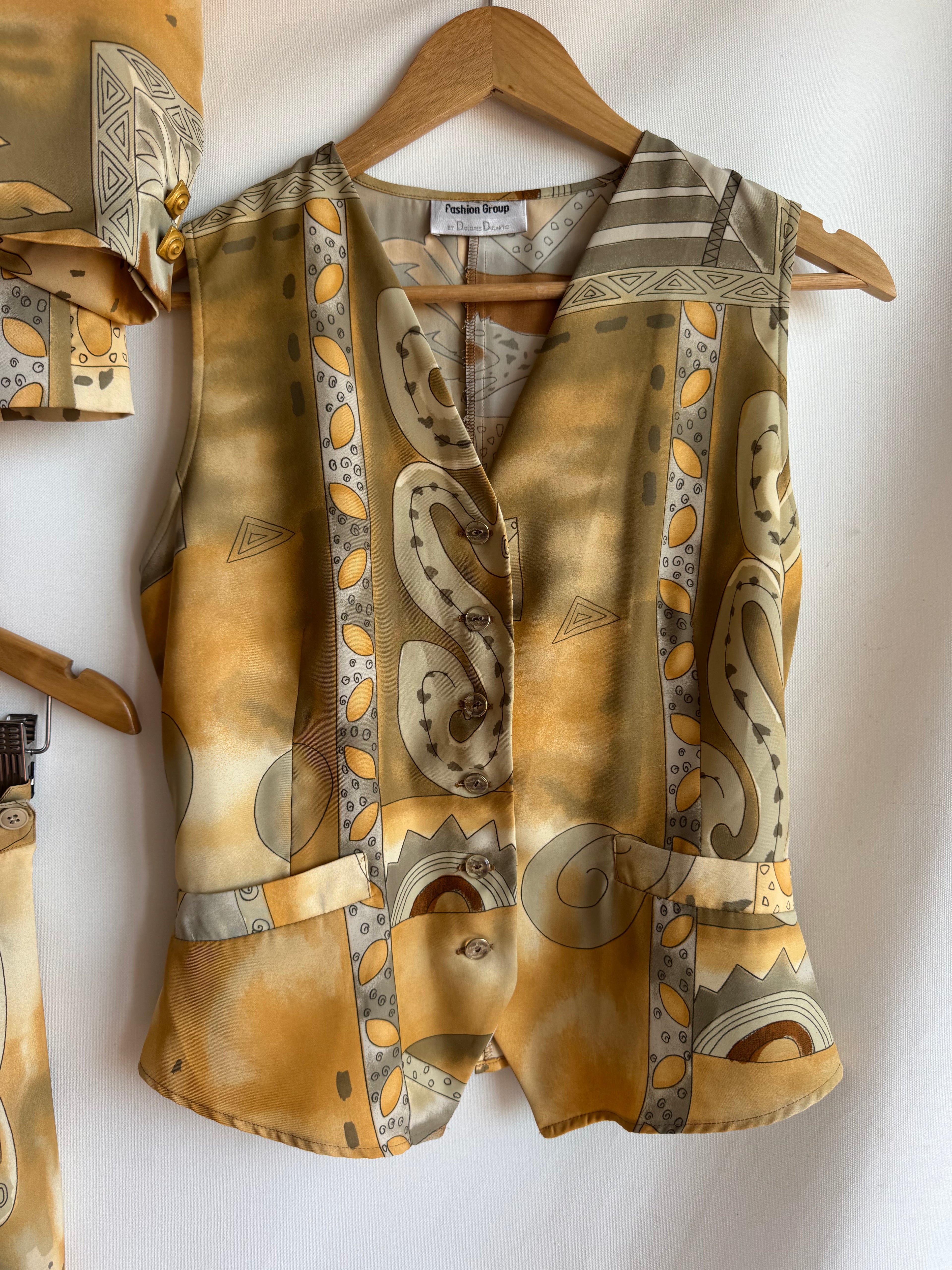 Traje Vintage Dolores Dulanto 90s | 3 Piezas | Made in Spain