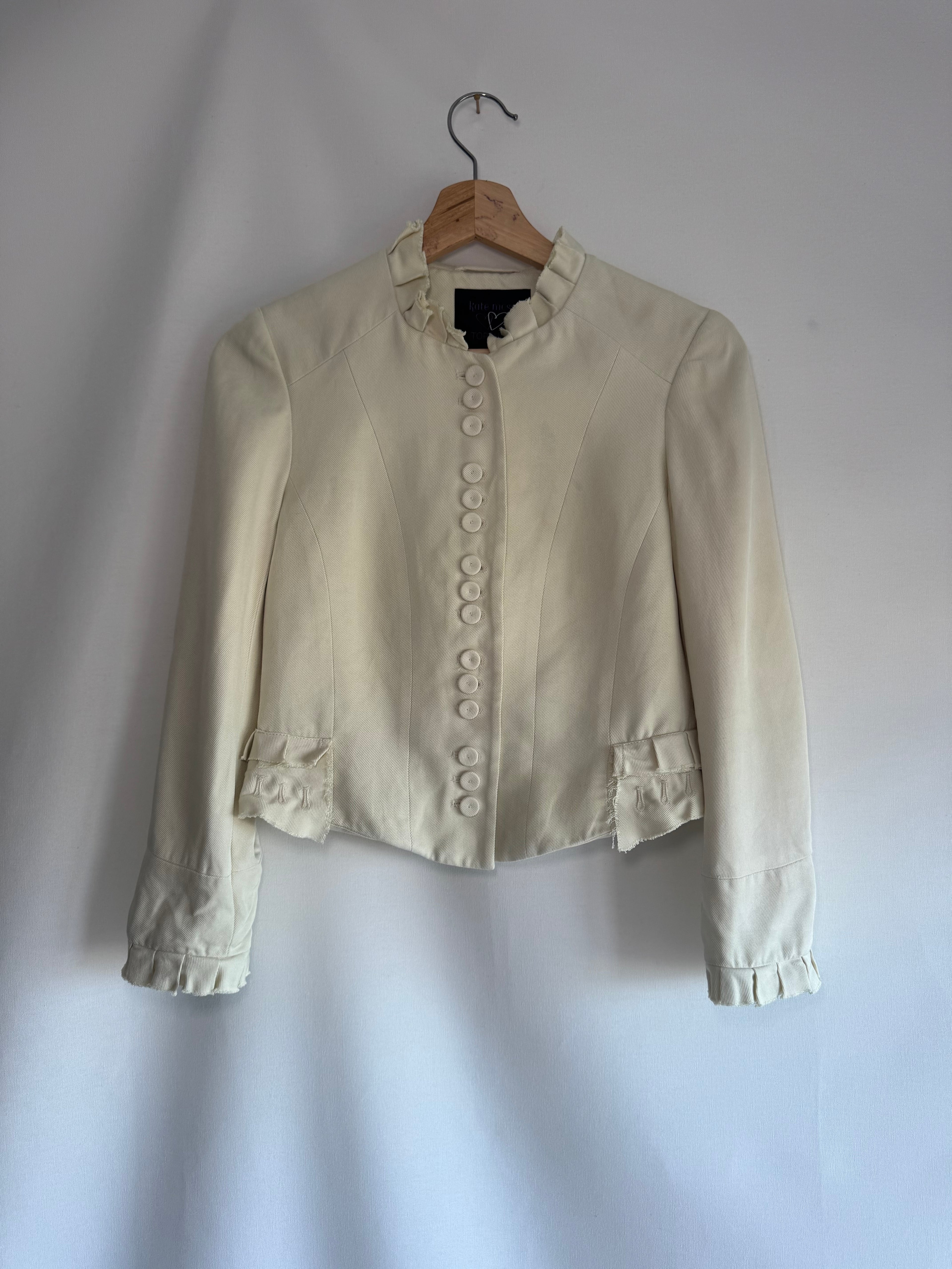 Chaqueta de seda estructurada Kate Moss TopShop 2007