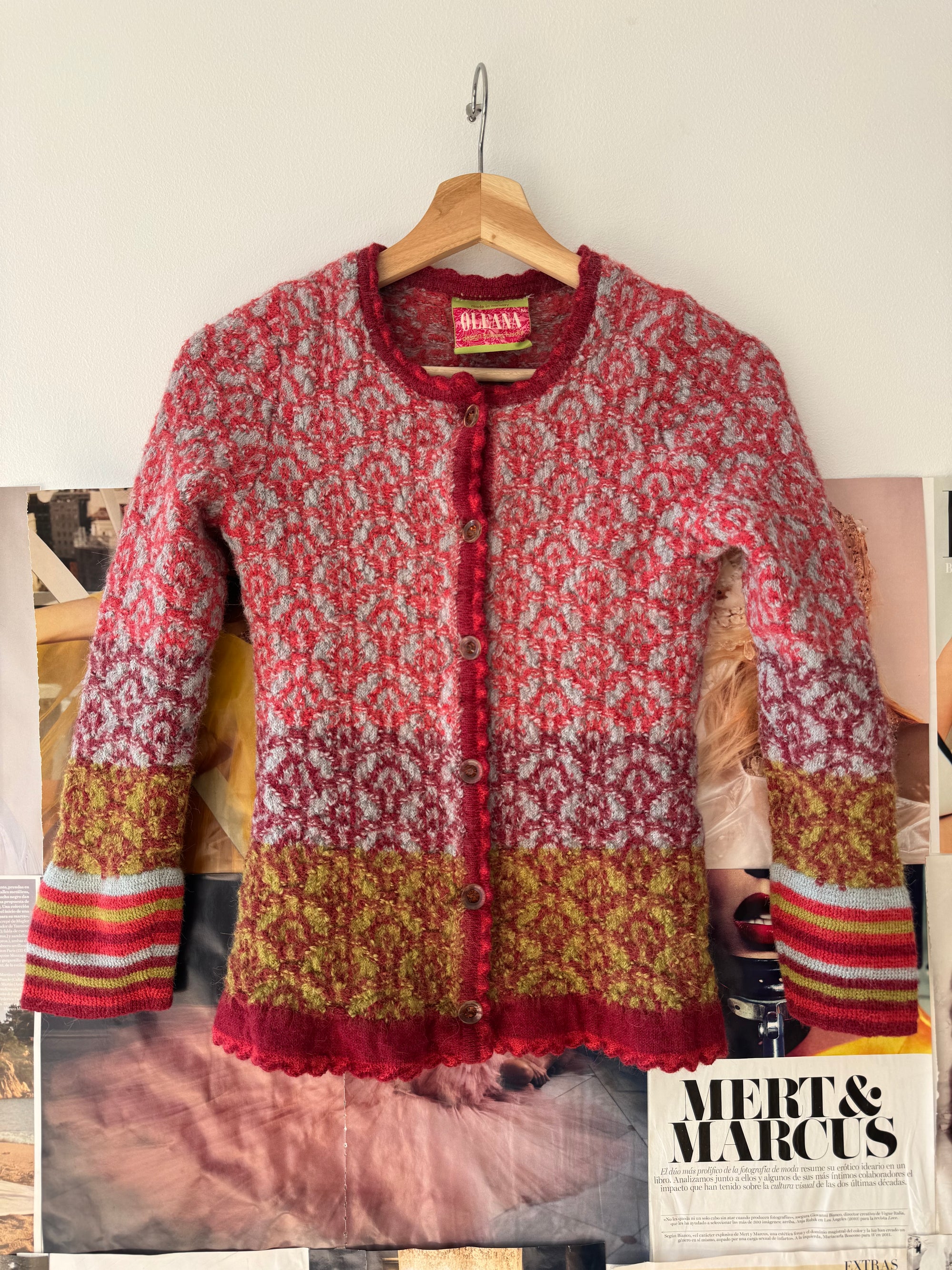 Cardigan alpaca Oleana