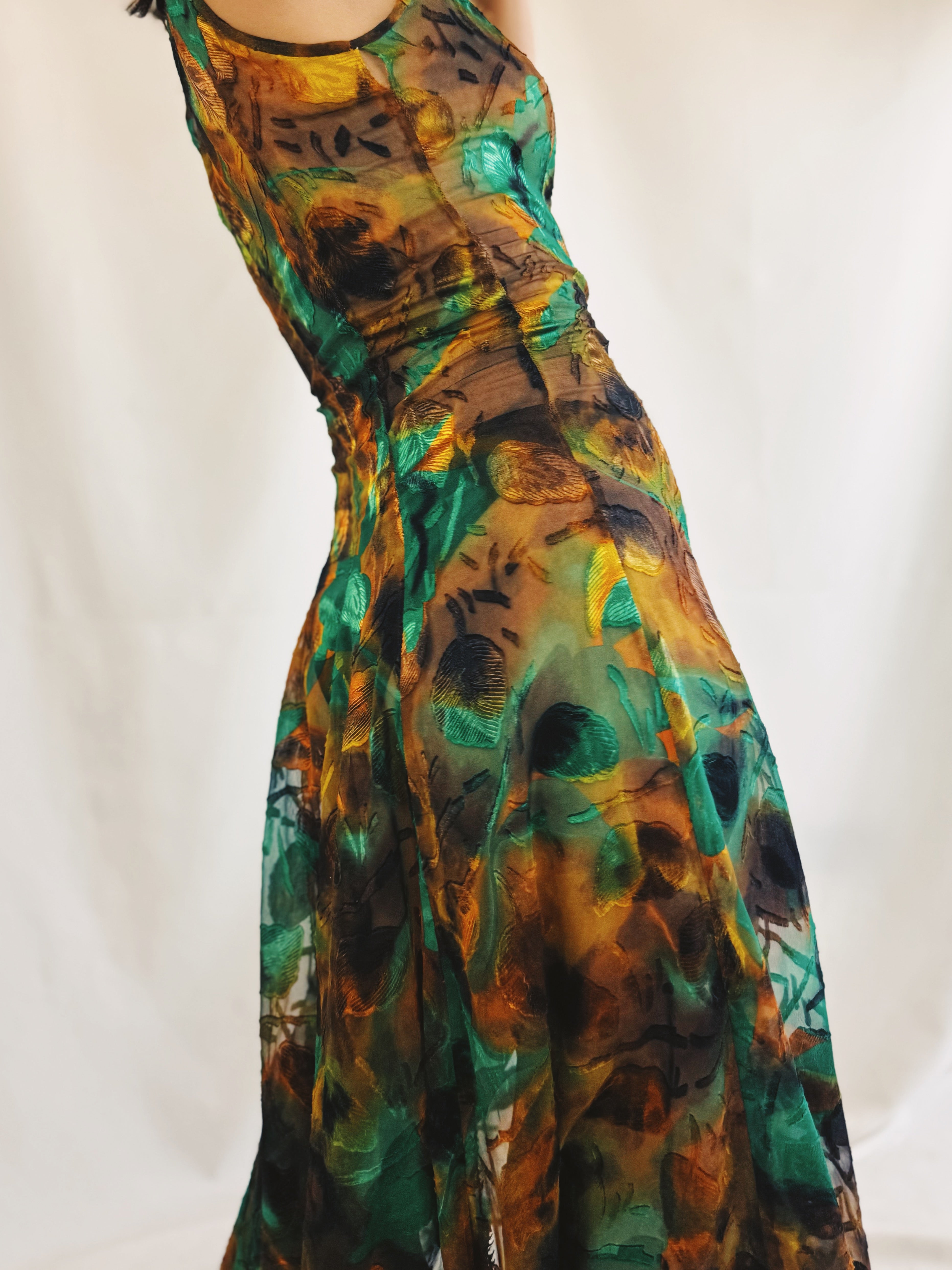 Vestido tropical
