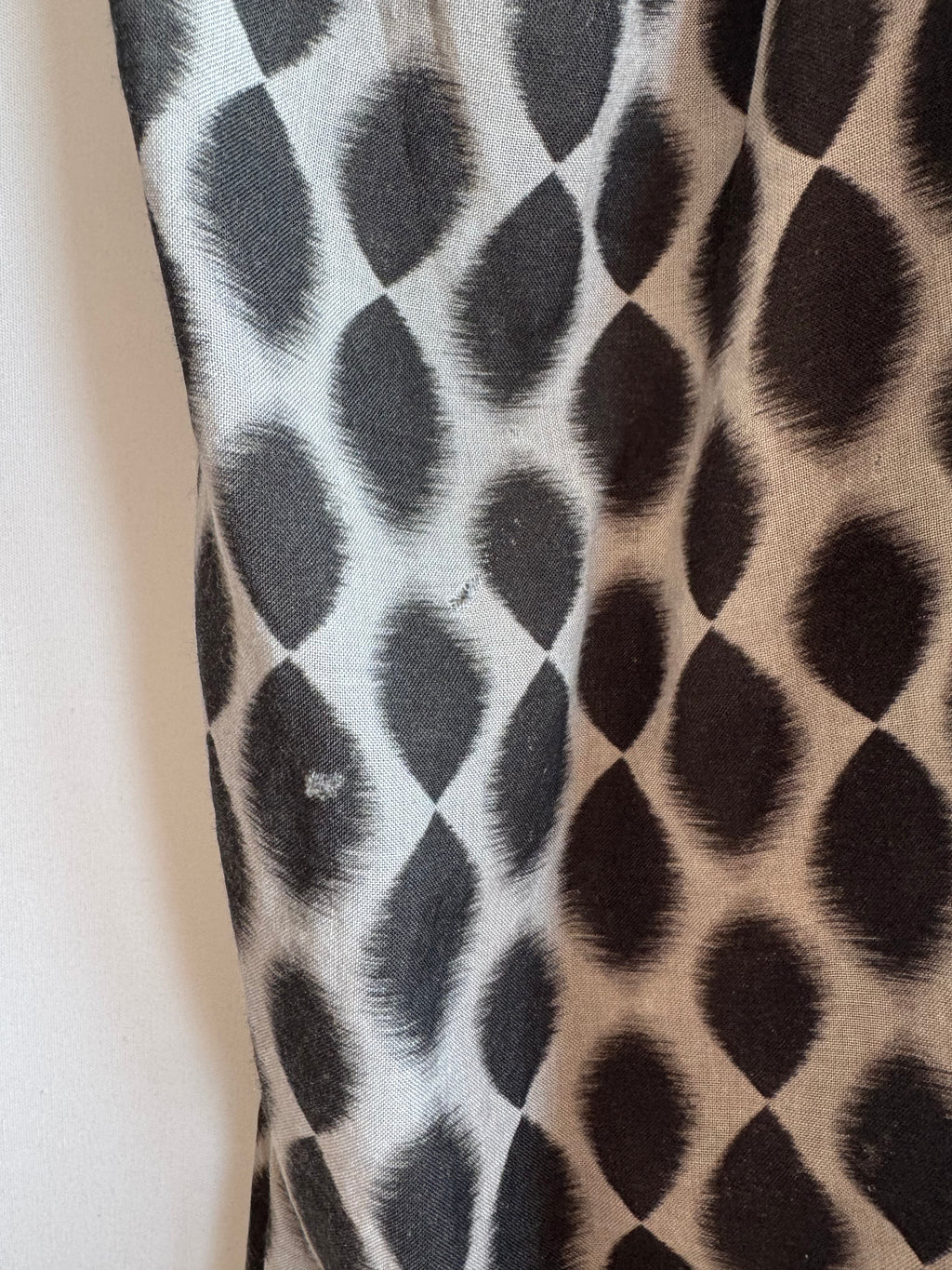 Vestido Vintage Aquascutum Seda & Lana · Made in Portugal · Designer Draped Maxi Dress