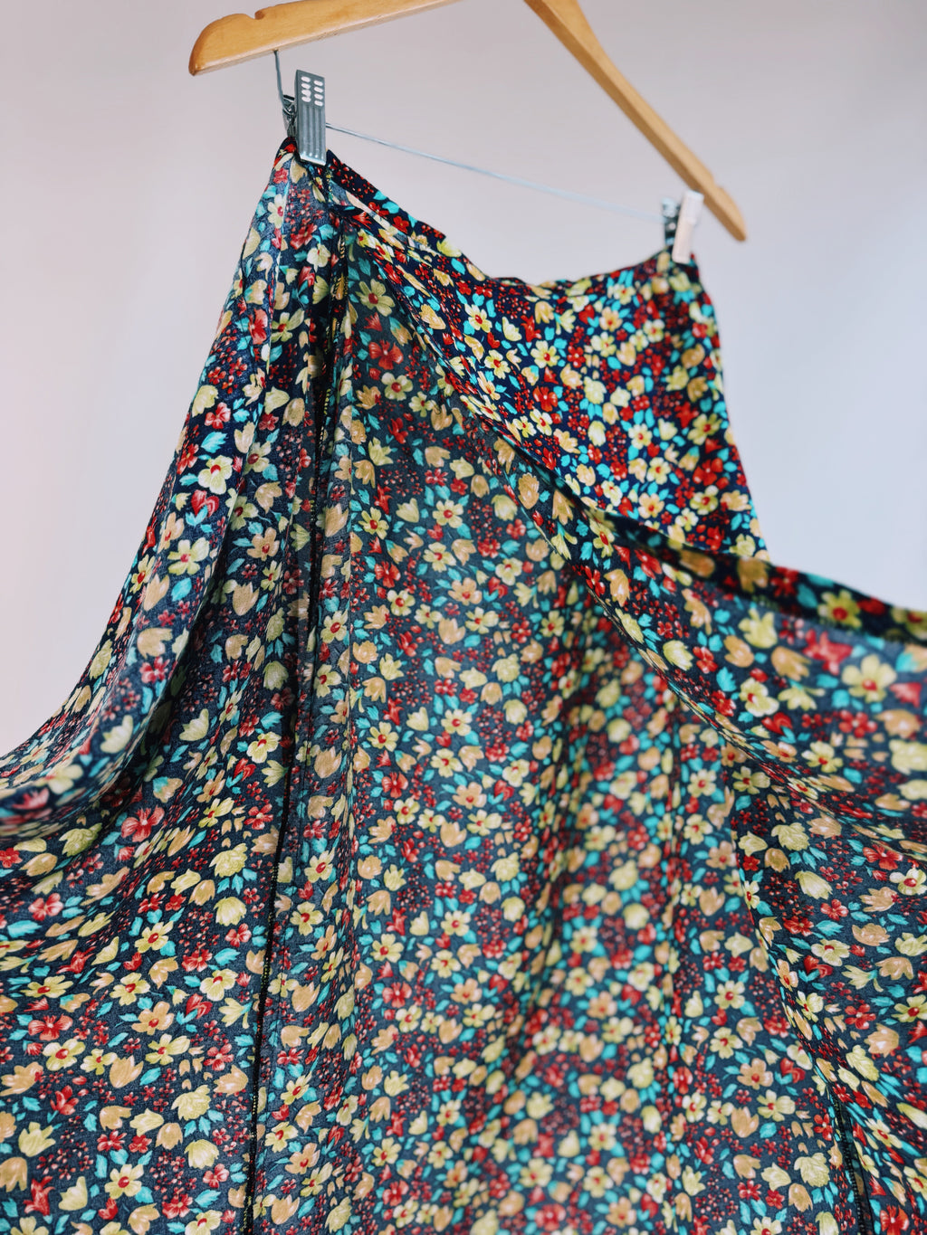 Falda pareo vintage flores