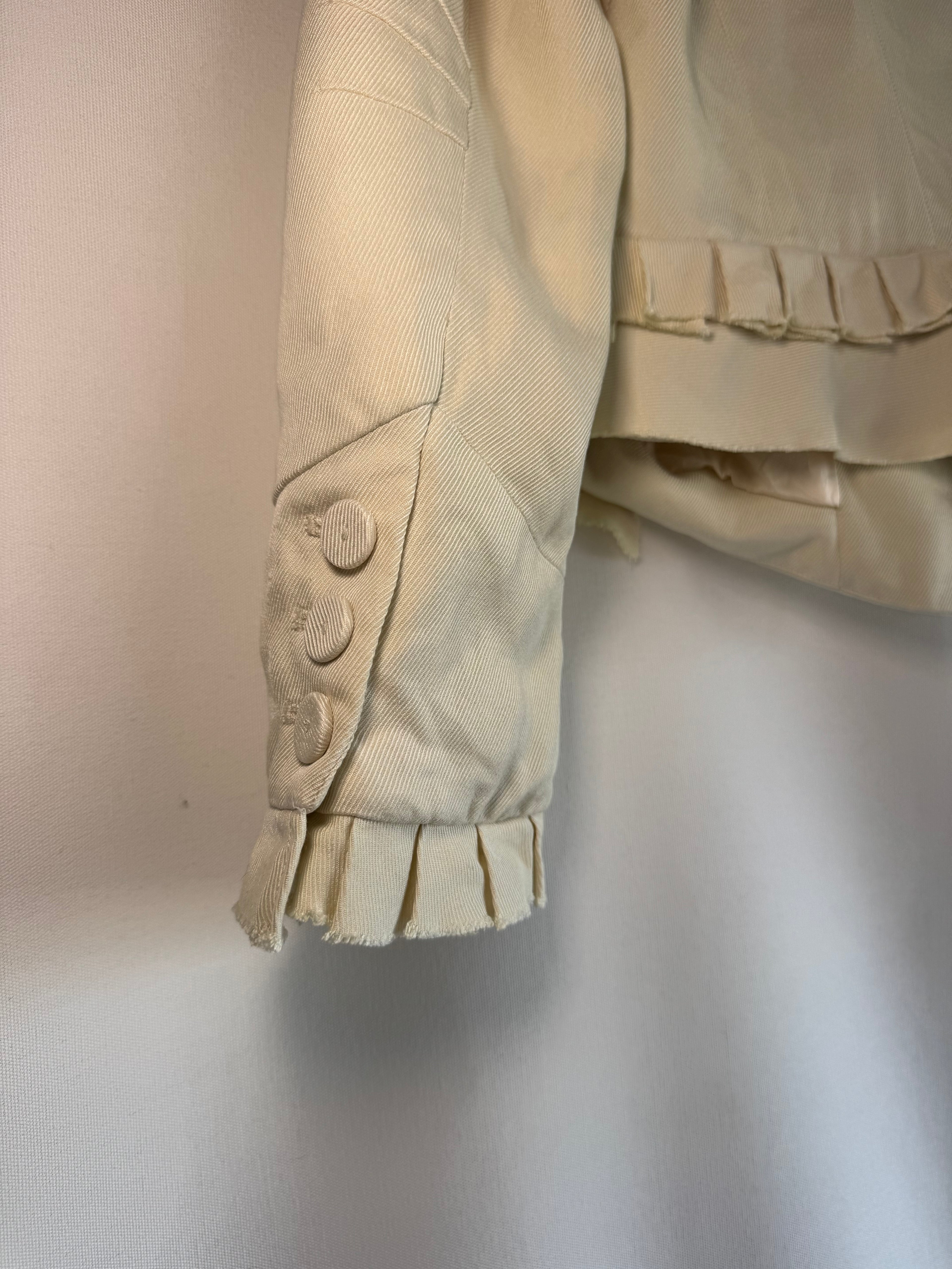 Chaqueta de seda estructurada Kate Moss TopShop 2007