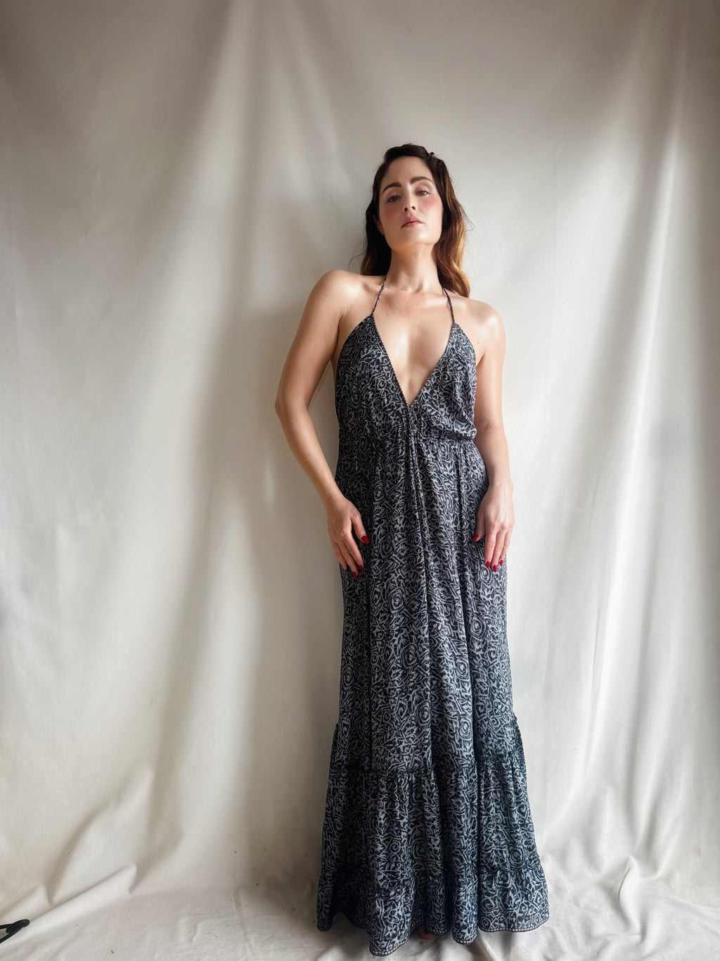 Vestido Corte Hindú (T.L/XL)